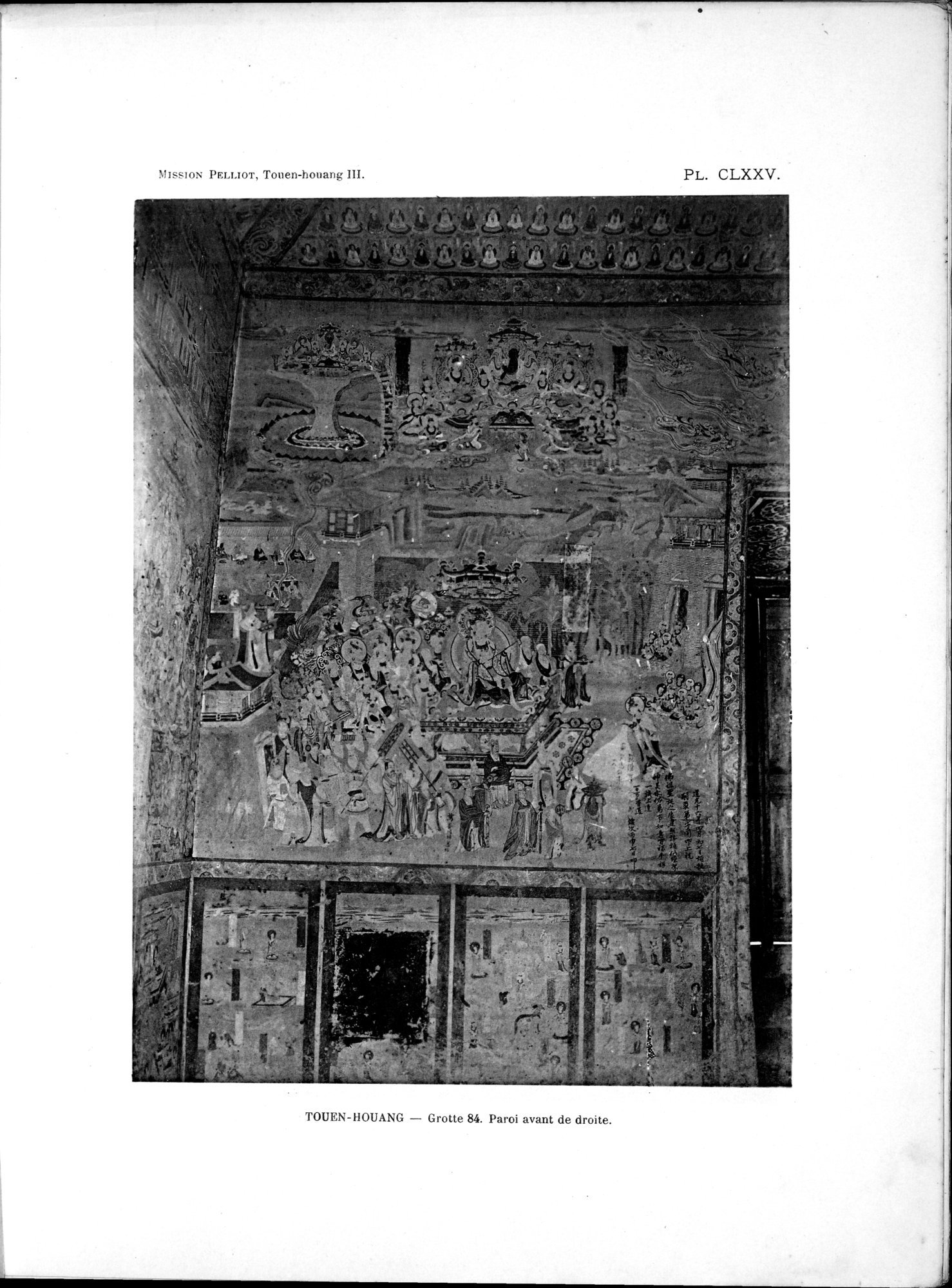 Les grottes de Touen-Houang : vol.3 / Page 103 (Grayscale High Resolution Image)