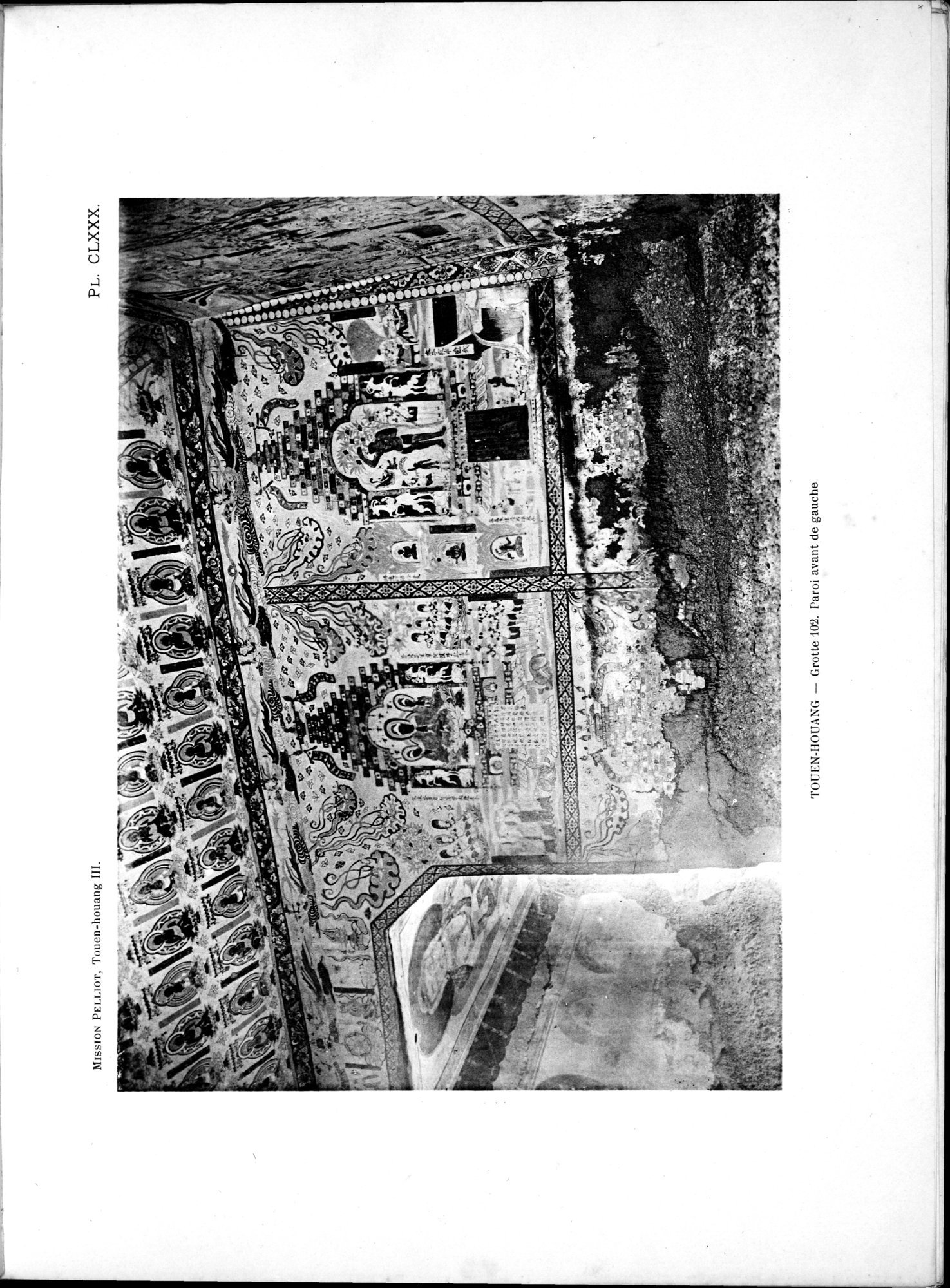 Les grottes de Touen-Houang : vol.3 / Page 113 (Grayscale High Resolution Image)