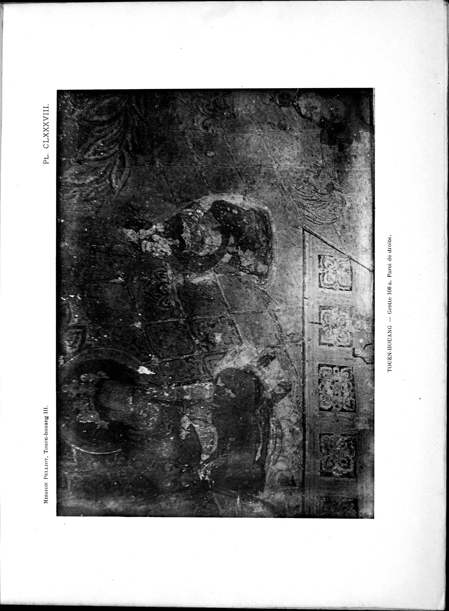 Les grottes de Touen-Houang : vol.3 / 129 ページ（白黒高解像度画像）