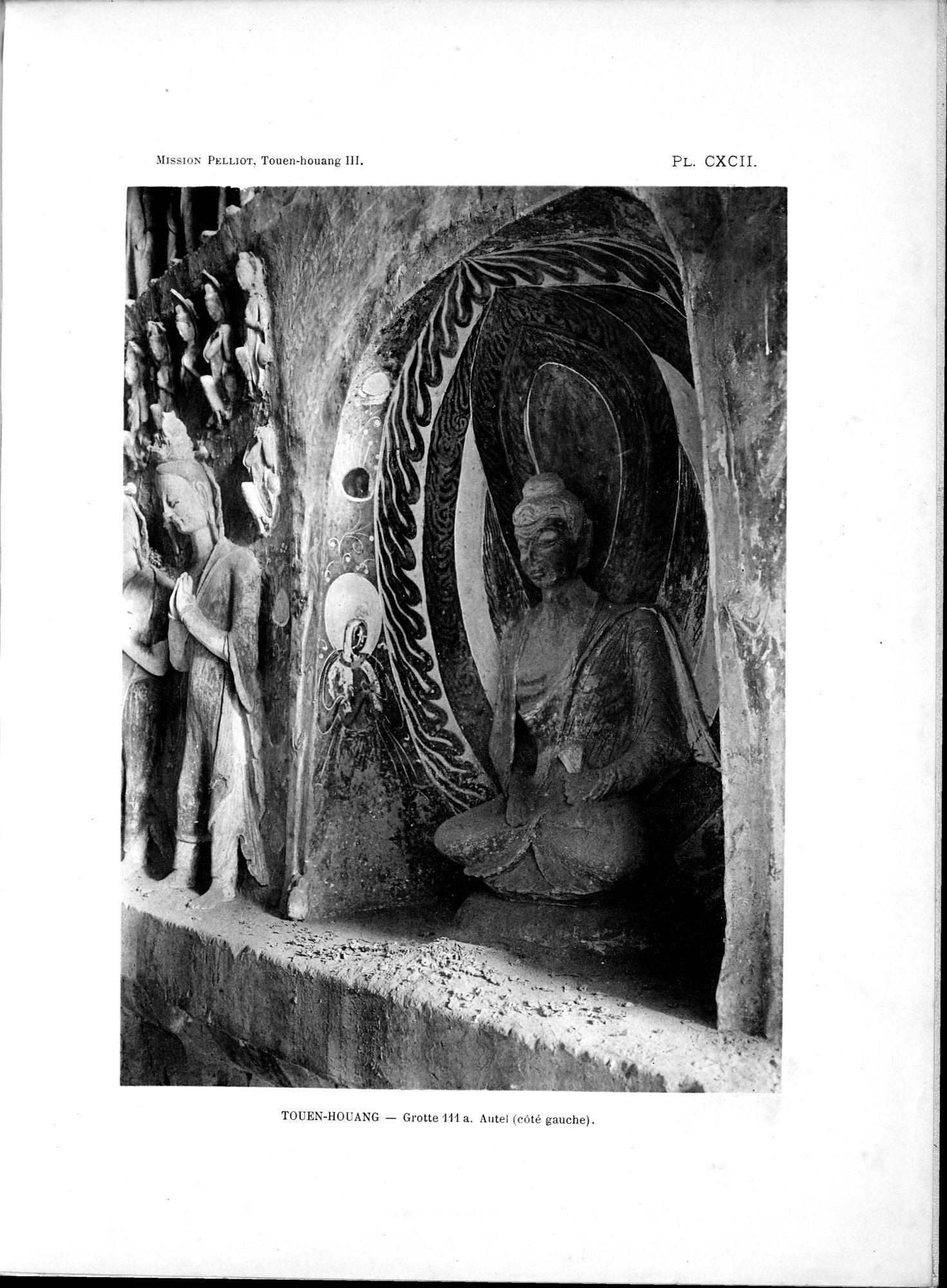Les grottes de Touen-Houang : vol.3 / 137 ページ（白黒高解像度画像）
