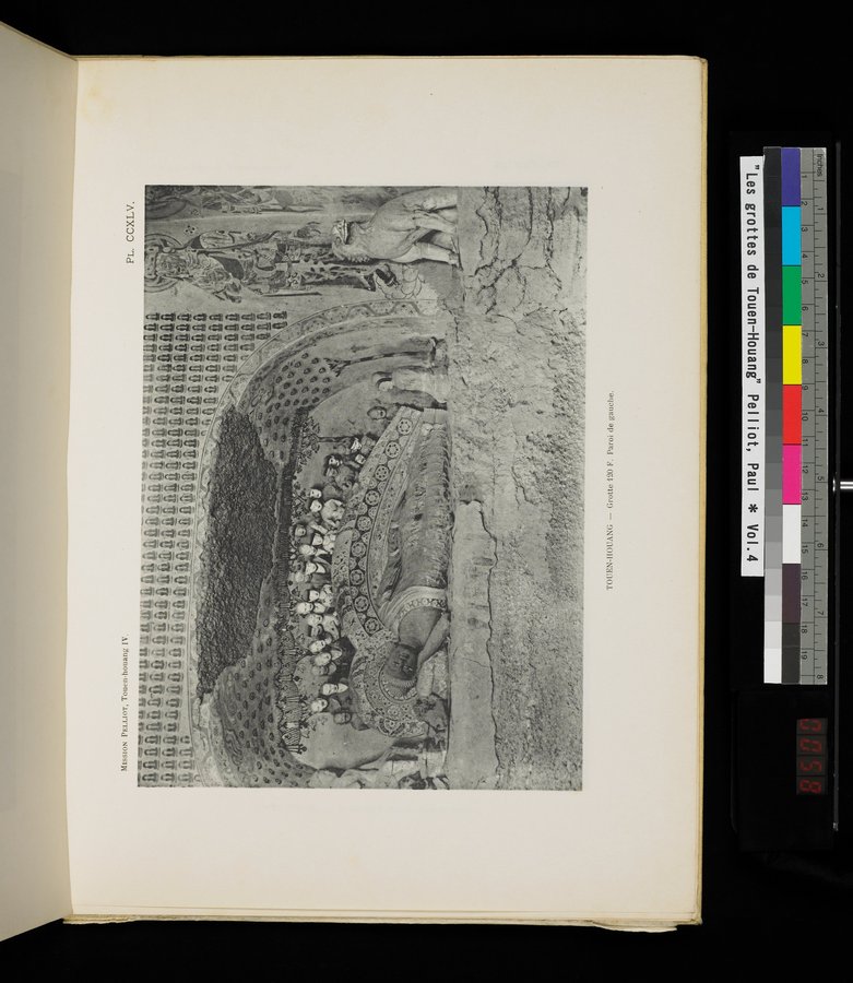 Les grottes de Touen-Houang : vol.4 / 115 ページ（カラー画像）