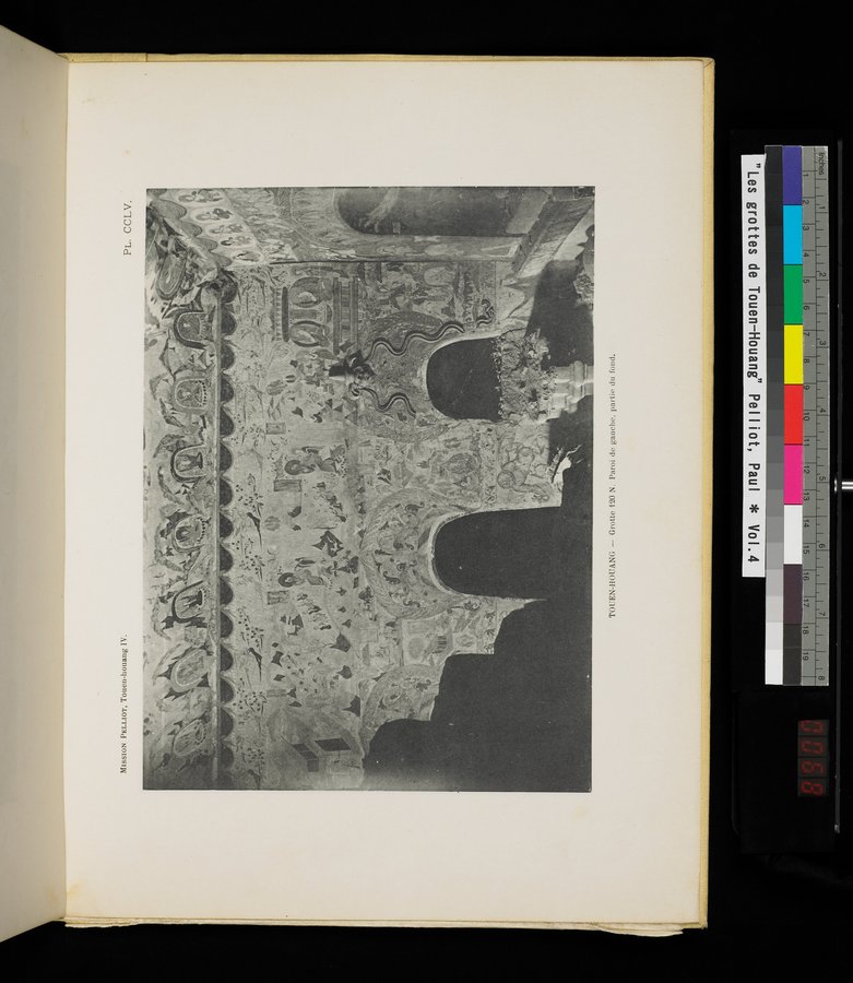 Les grottes de Touen-Houang : vol.4 / 135 ページ（カラー画像）