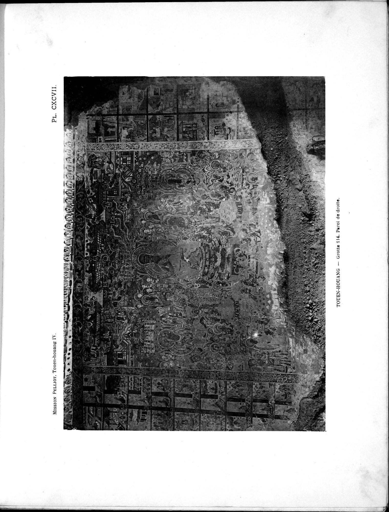 Les grottes de Touen-Houang : vol.4 / 19 ページ（白黒高解像度画像）