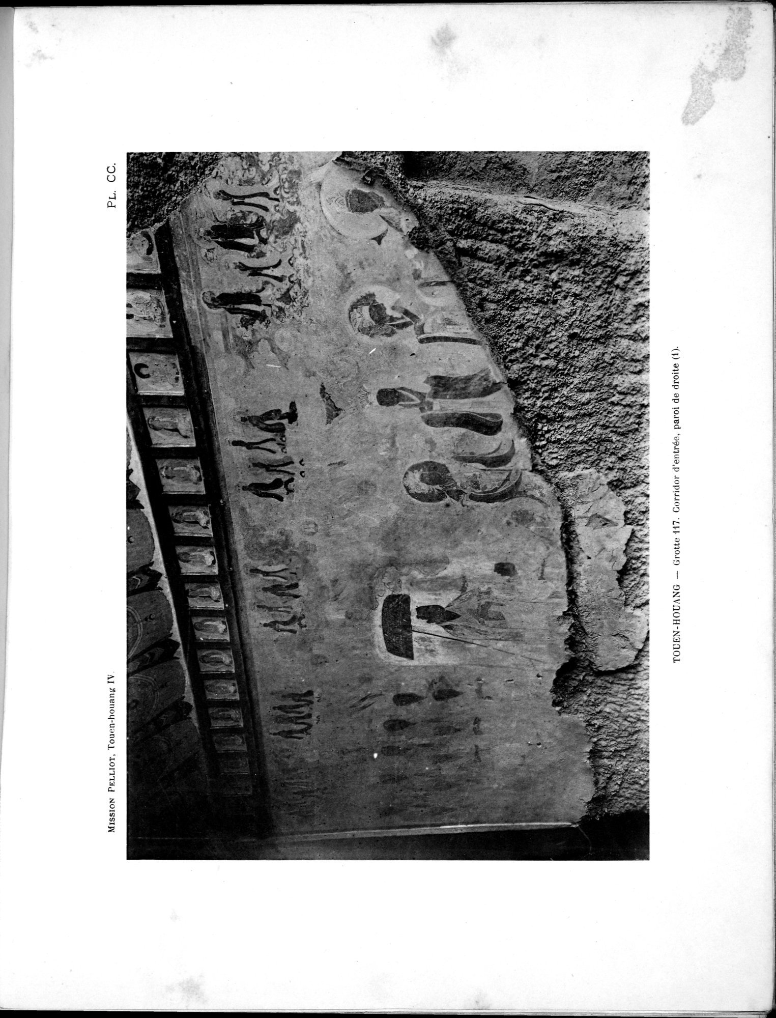 Les grottes de Touen-Houang : vol.4 / 25 ページ（白黒高解像度画像）