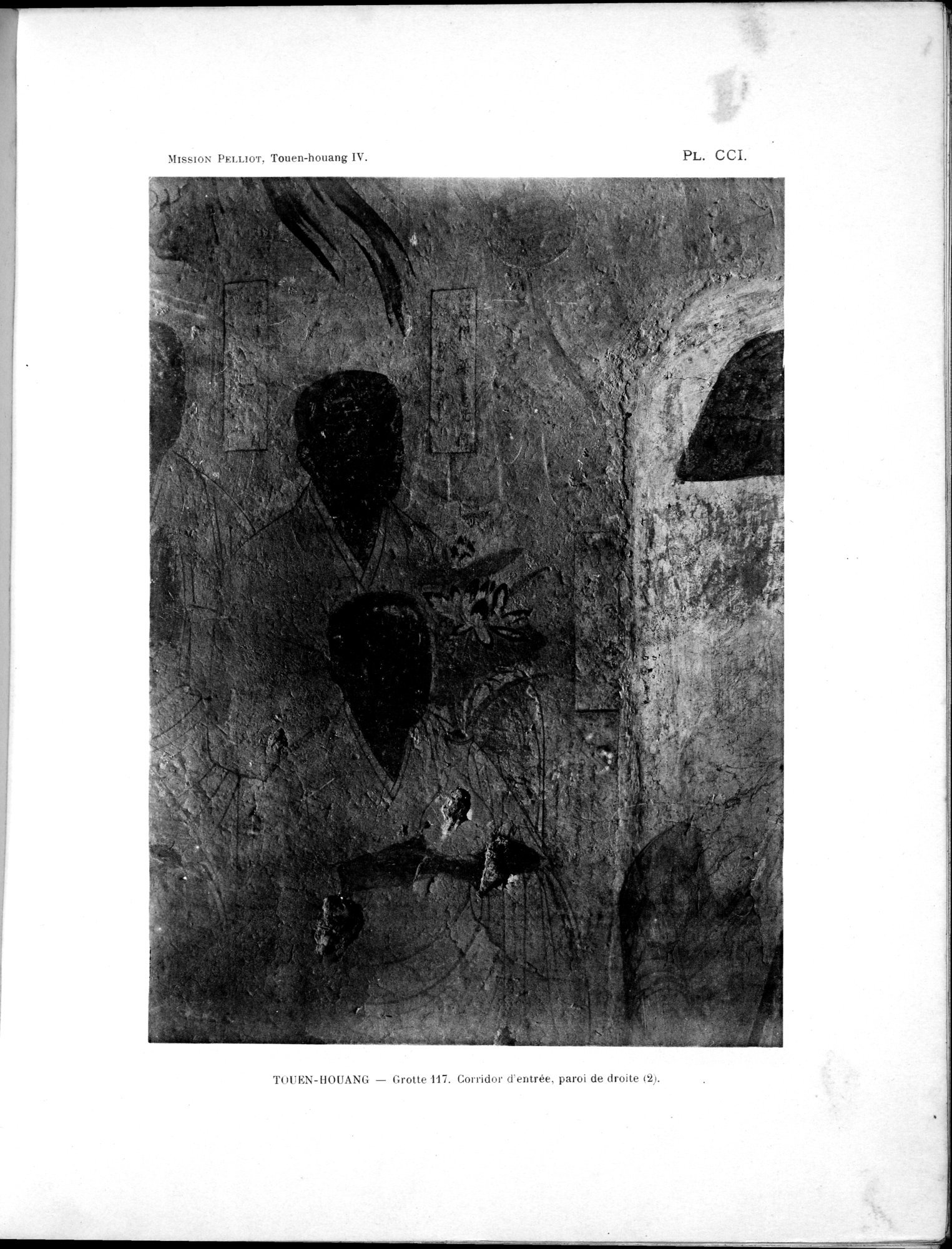 Les grottes de Touen-Houang : vol.4 / 27 ページ（白黒高解像度画像）
