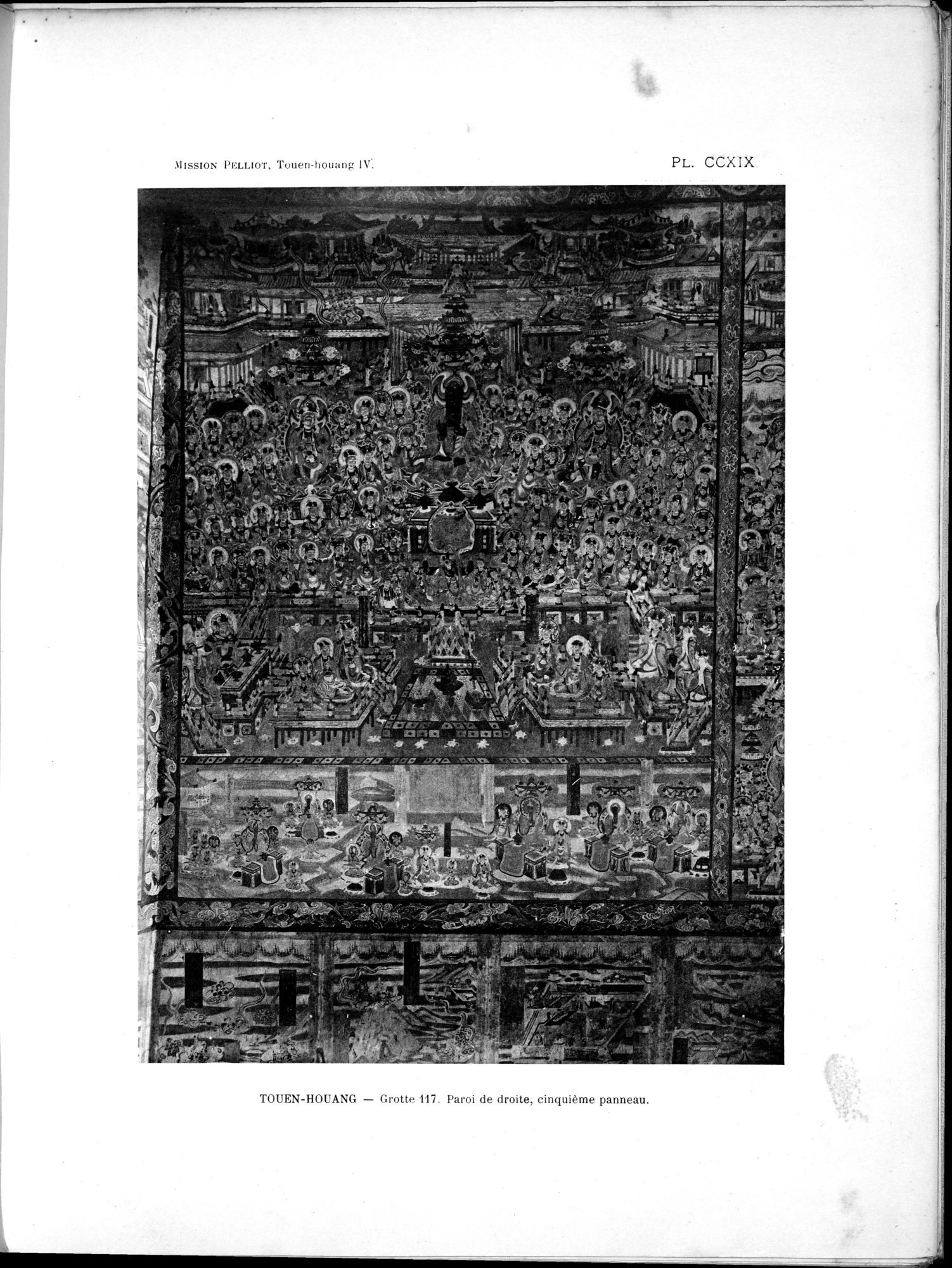 Les grottes de Touen-Houang : vol.4 / 63 ページ（白黒高解像度画像）