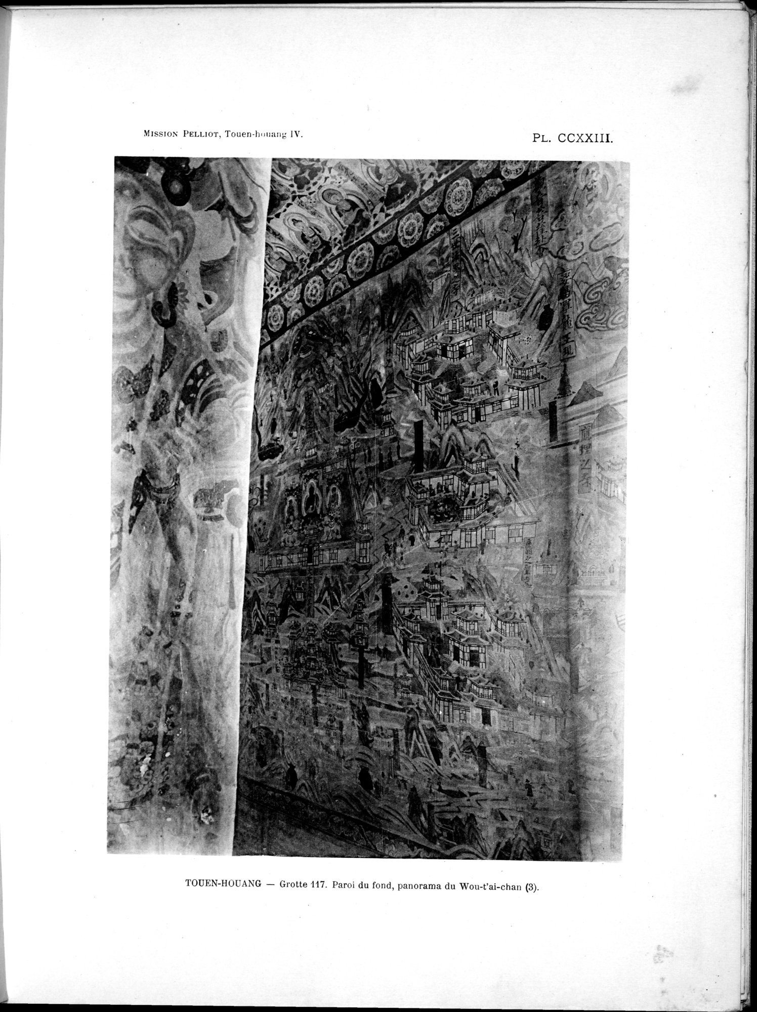 Les grottes de Touen-Houang : vol.4 / 71 ページ（白黒高解像度画像）