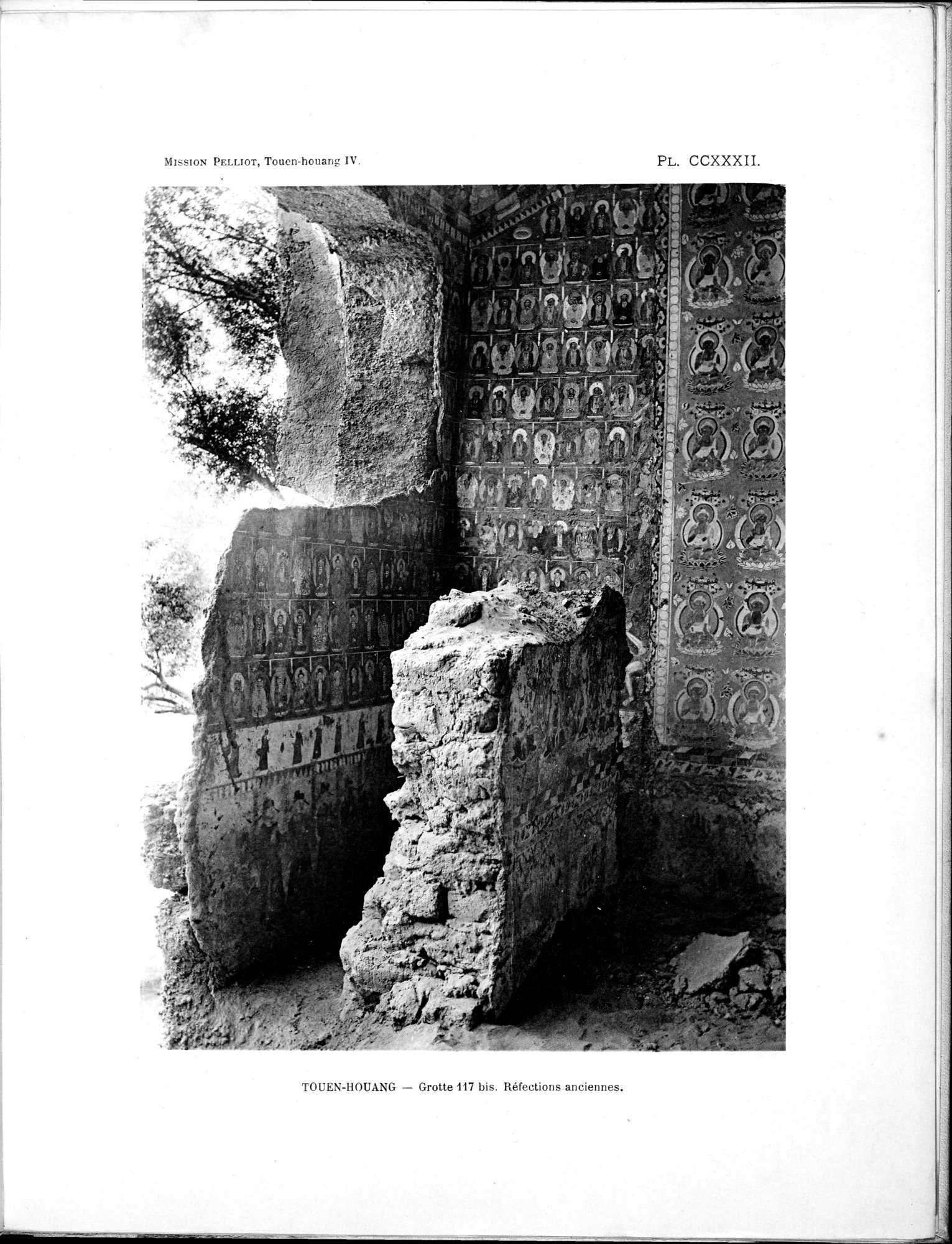 Les grottes de Touen-Houang : vol.4 / 89 ページ（白黒高解像度画像）