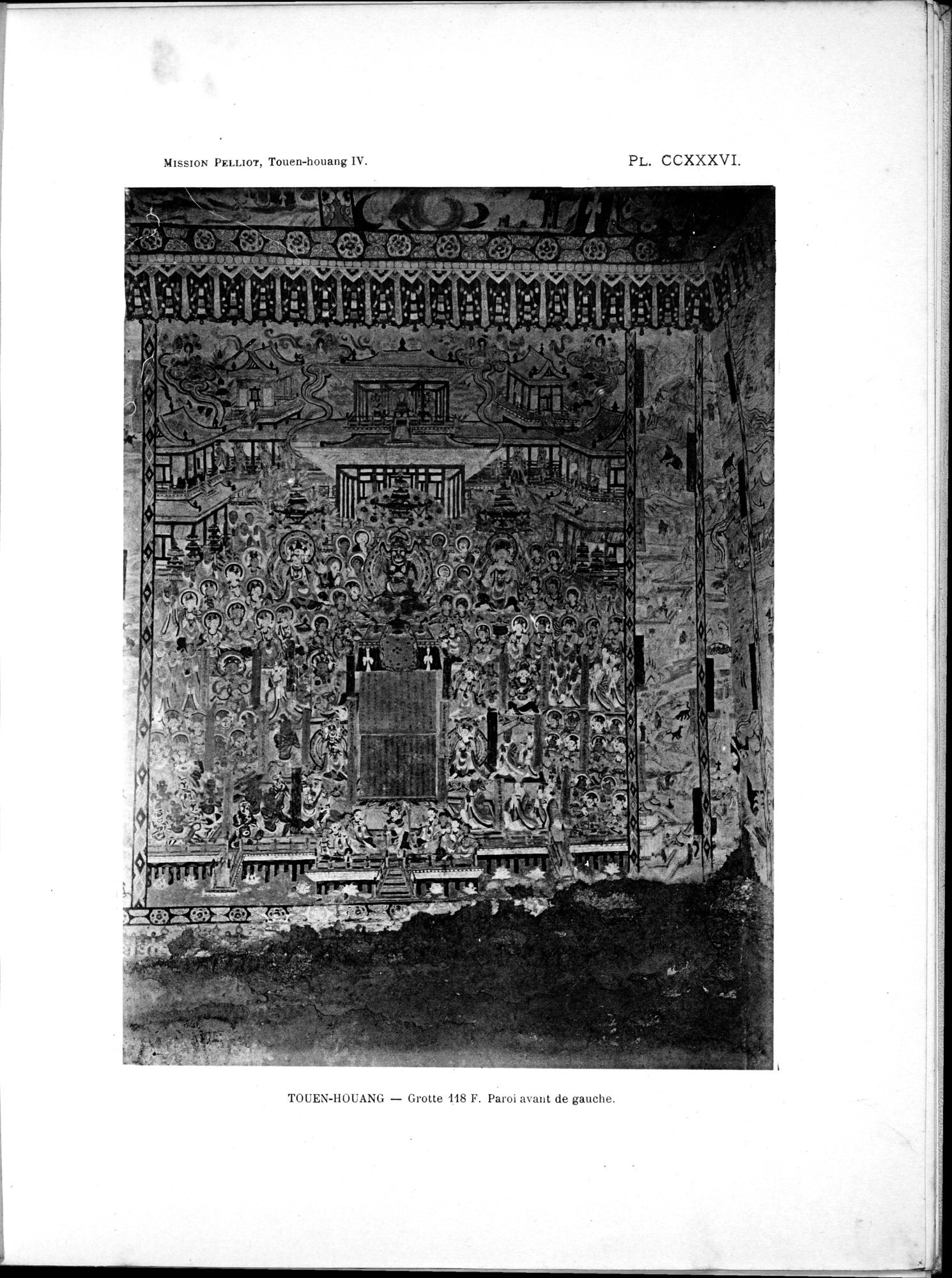 Les grottes de Touen-Houang : vol.4 / 97 ページ（白黒高解像度画像）