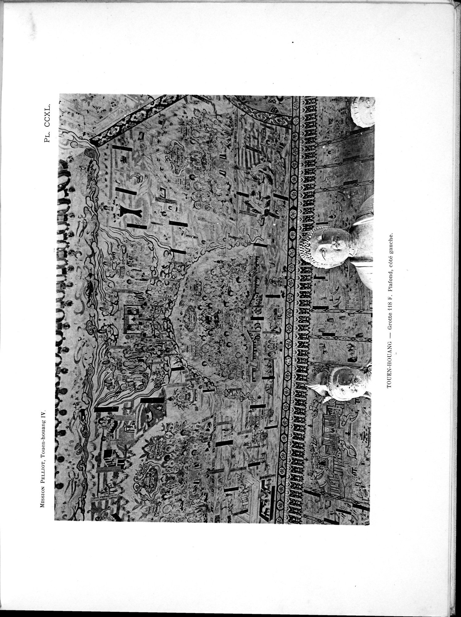 Les grottes de Touen-Houang : vol.4 / 105 ページ（白黒高解像度画像）