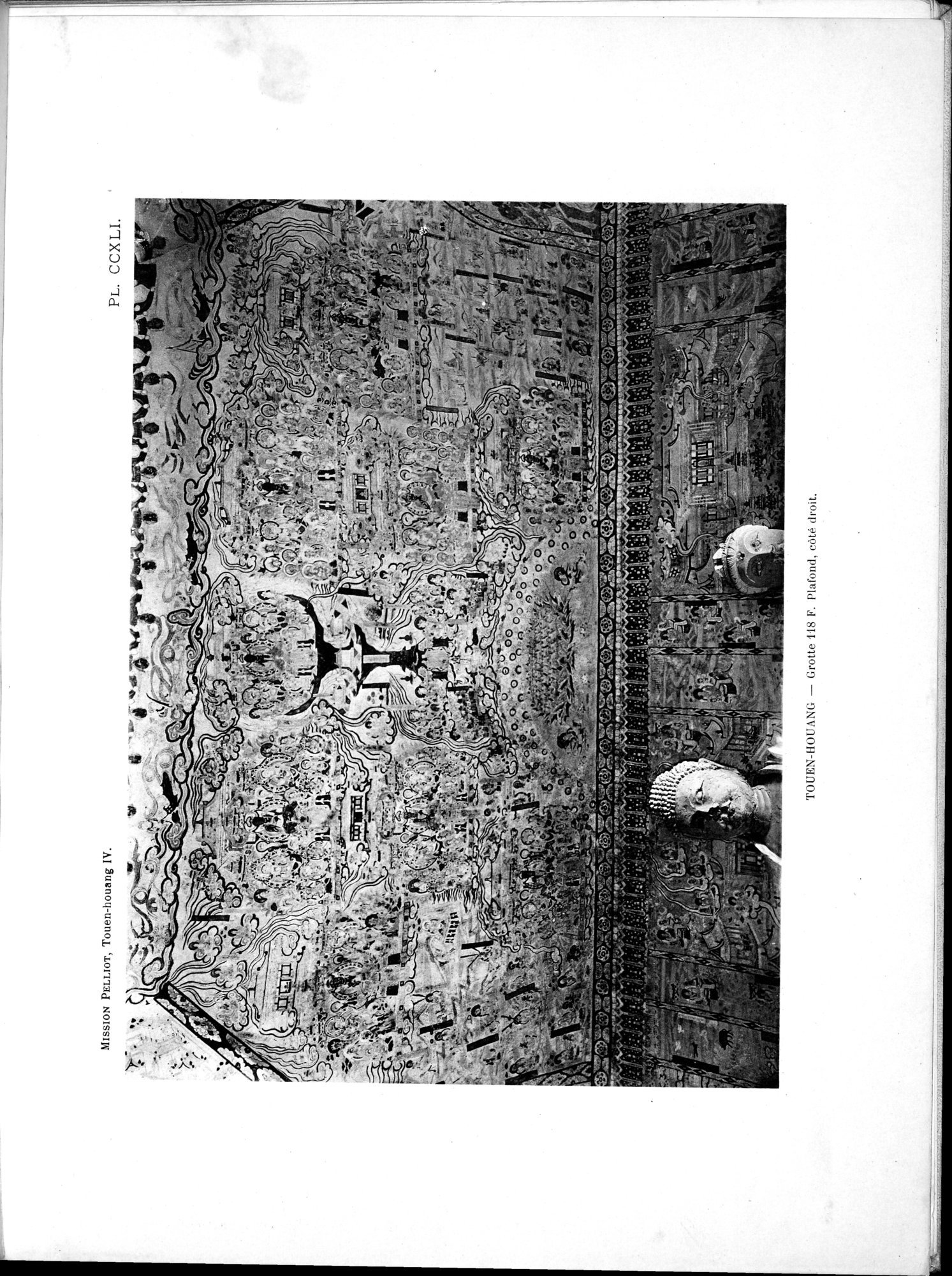 Les grottes de Touen-Houang : vol.4 / 107 ページ（白黒高解像度画像）