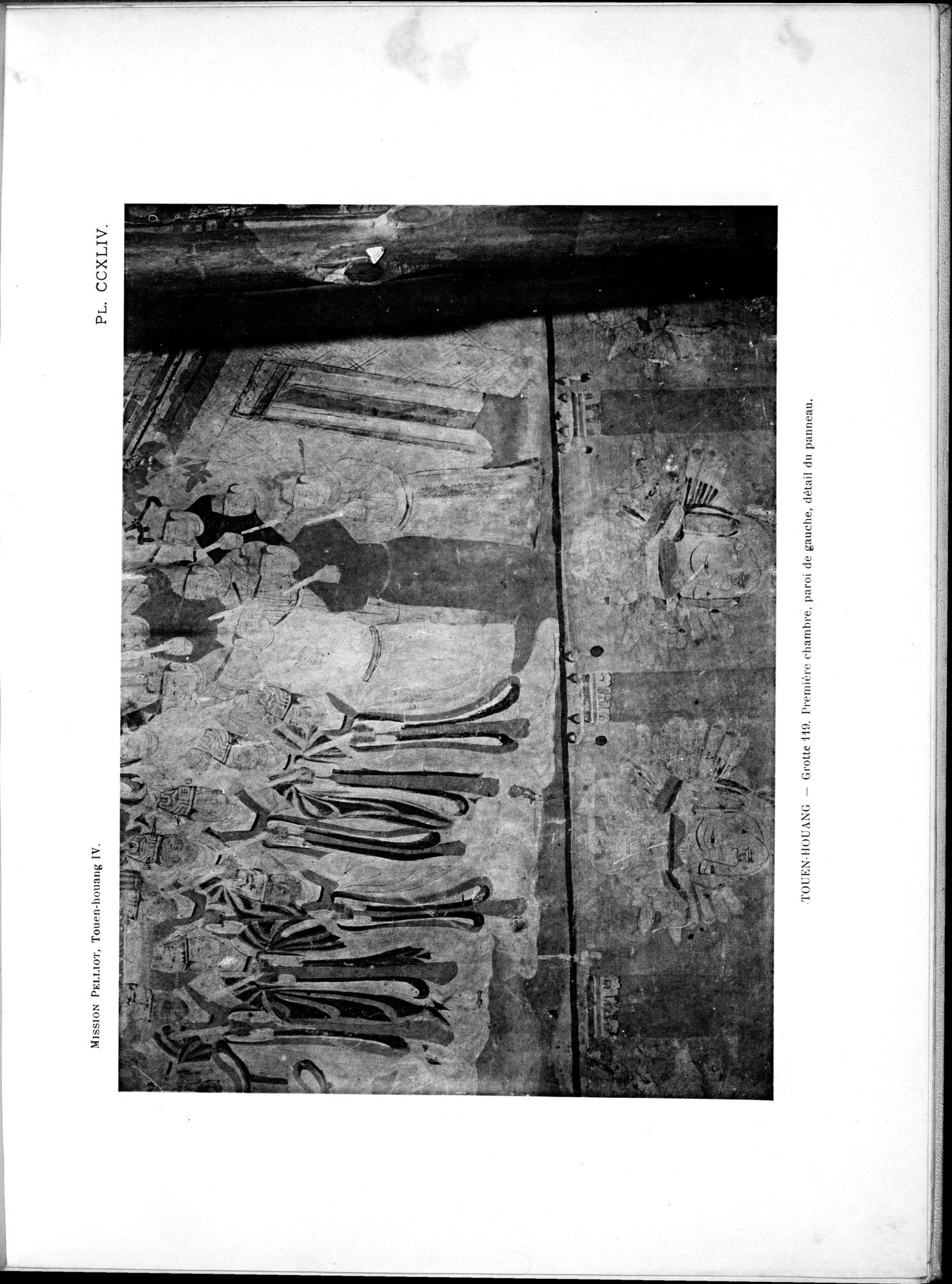 Les grottes de Touen-Houang : vol.4 / 113 ページ（白黒高解像度画像）