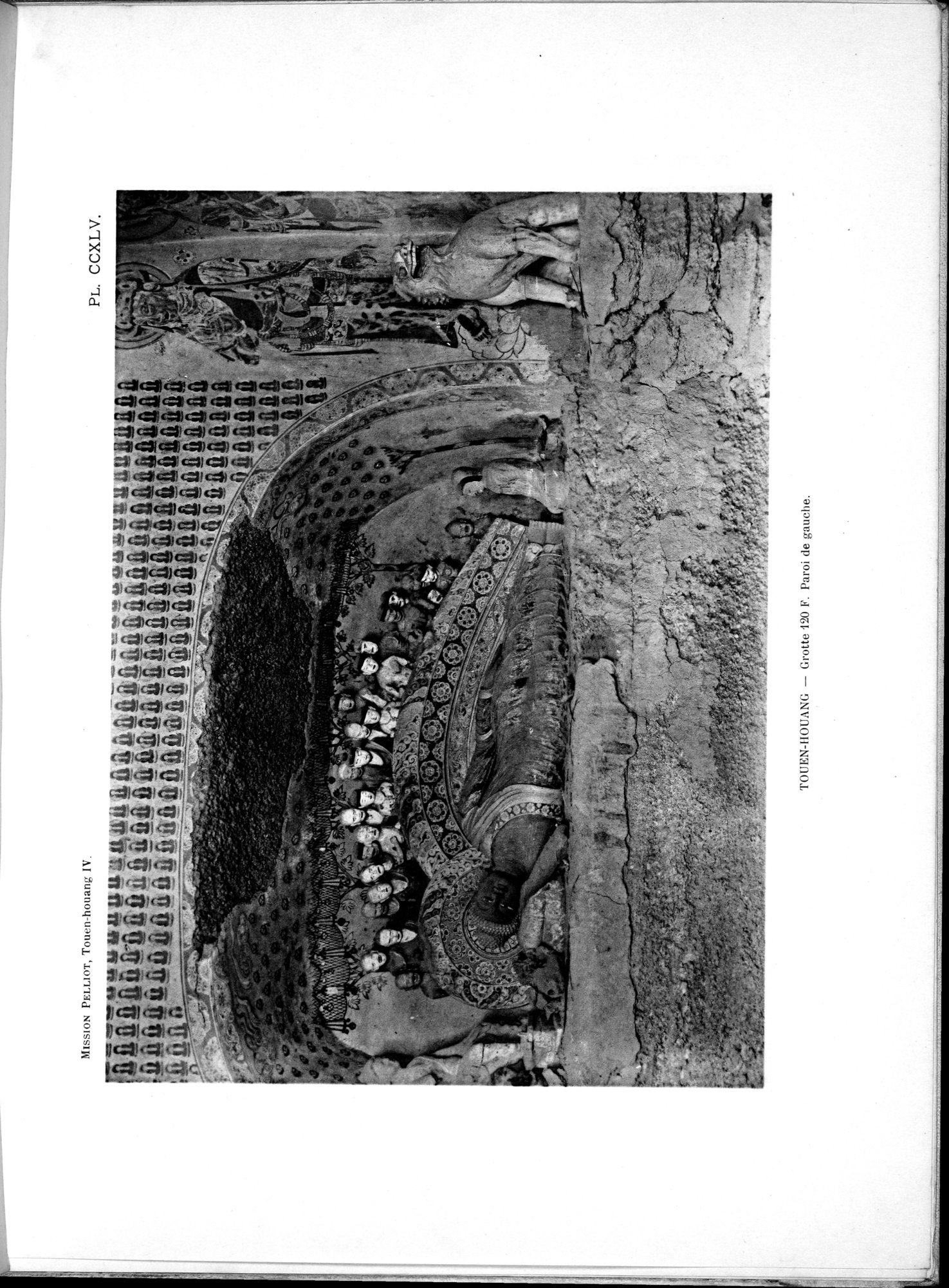 Les grottes de Touen-Houang : vol.4 / 115 ページ（白黒高解像度画像）