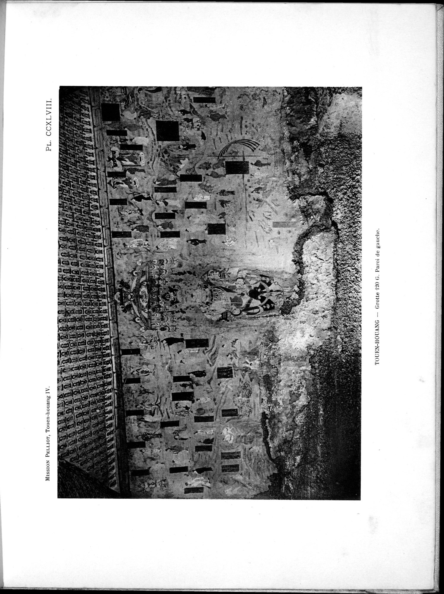Les grottes de Touen-Houang : vol.4 / 121 ページ（白黒高解像度画像）