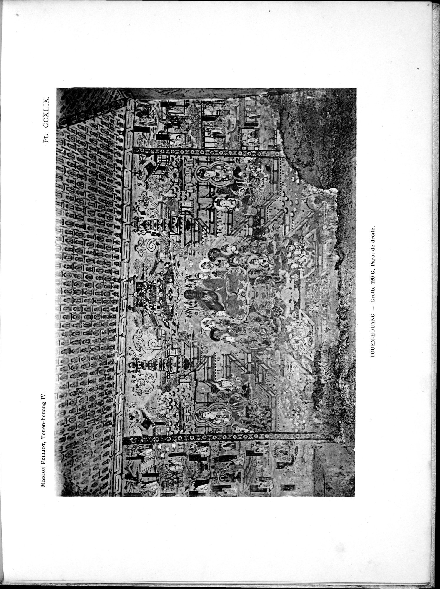 Les grottes de Touen-Houang : vol.4 / 123 ページ（白黒高解像度画像）
