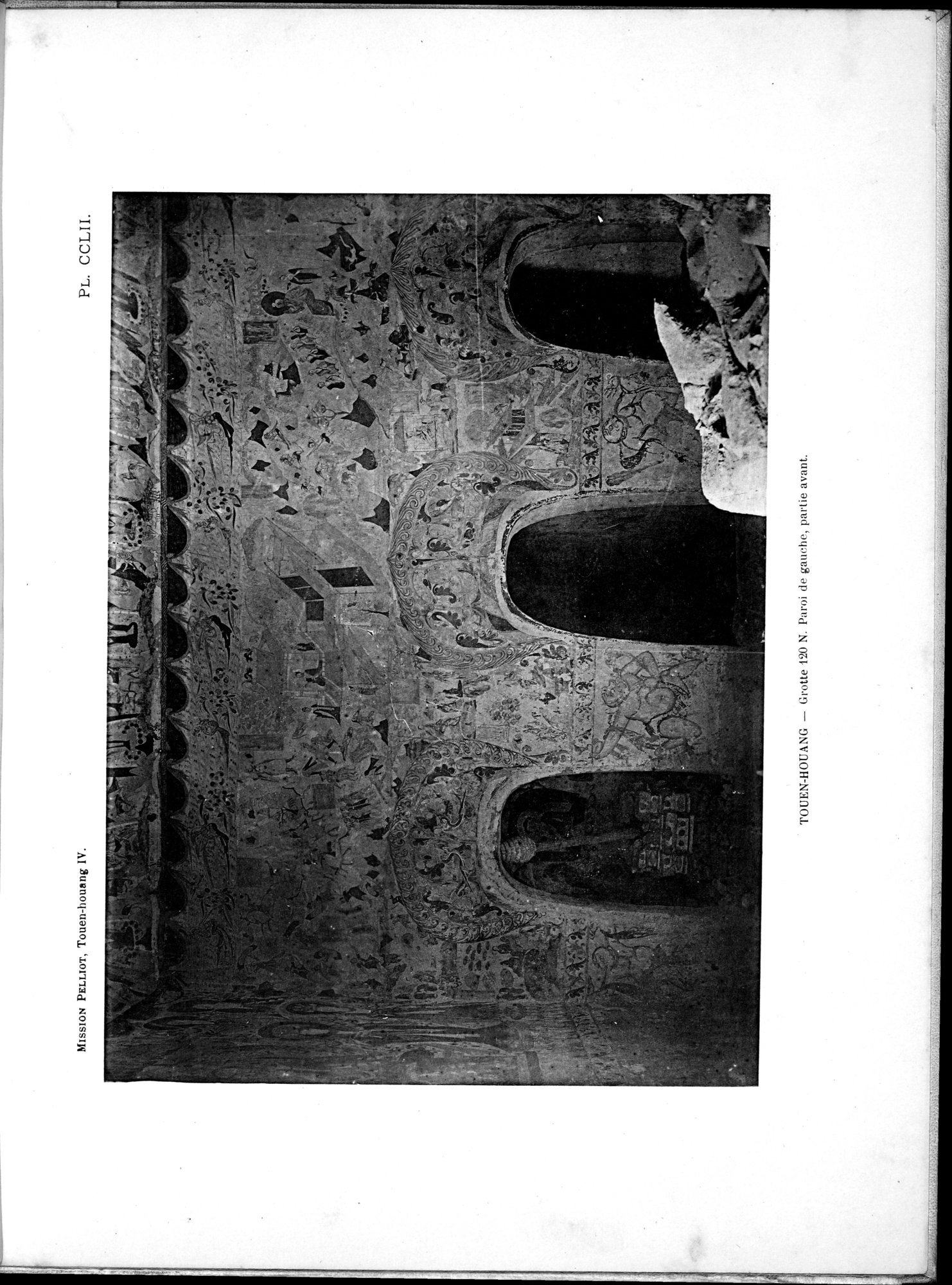 Les grottes de Touen-Houang : vol.4 / 129 ページ（白黒高解像度画像）
