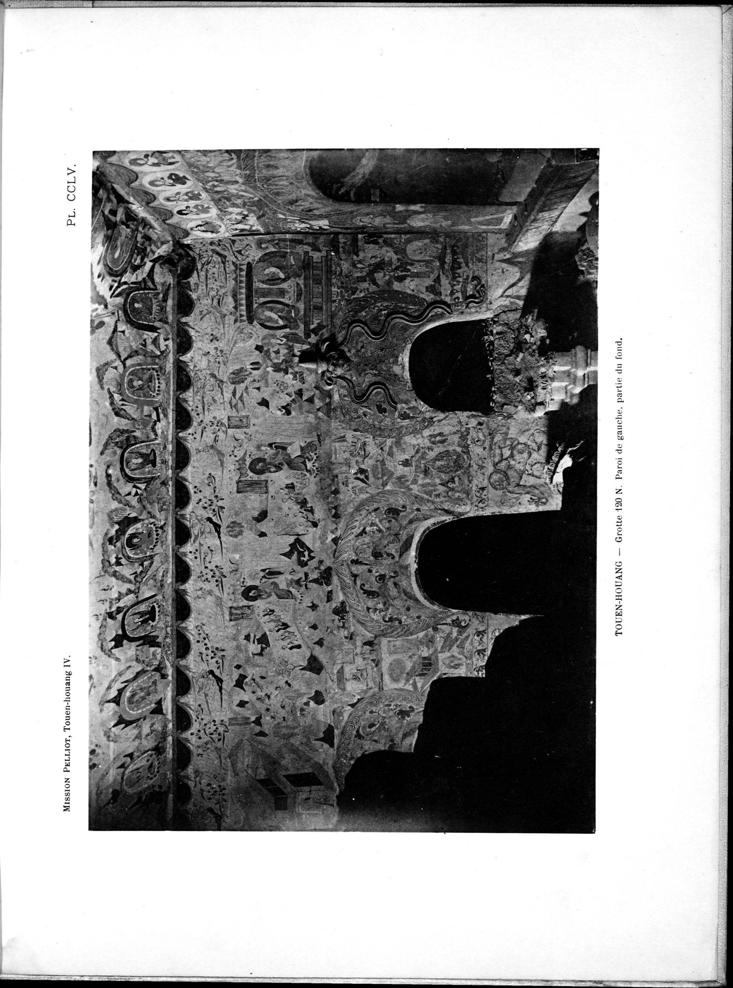 Les grottes de Touen-Houang : vol.4 / 135 ページ（白黒高解像度画像）