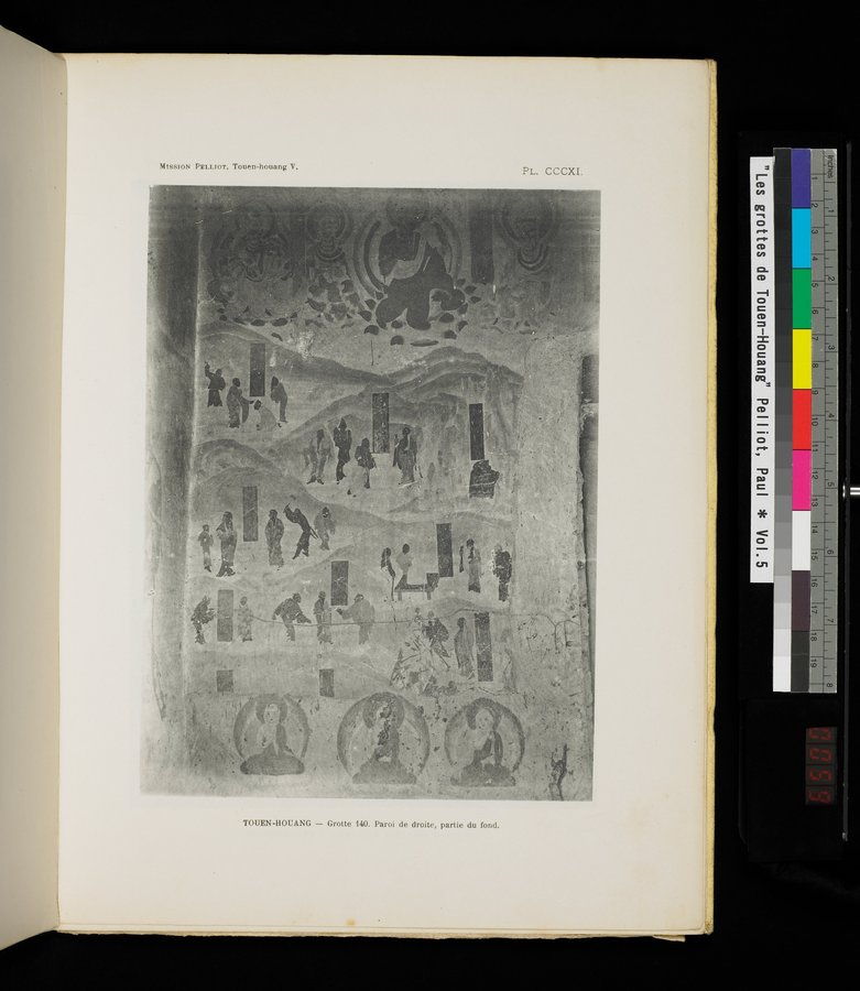 Les grottes de Touen-Houang : vol.5 / Page 117 (Color Image)