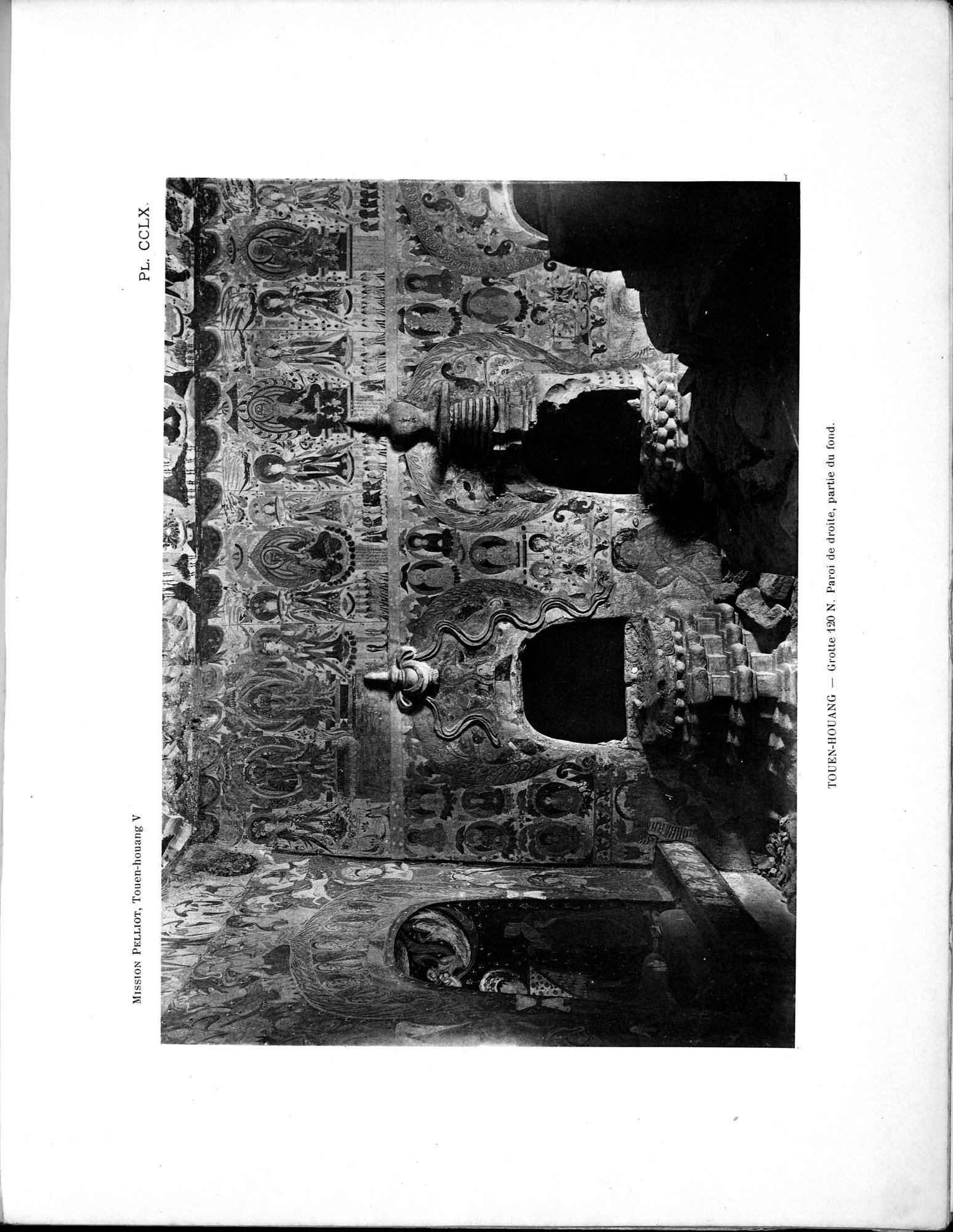 Les grottes de Touen-Houang : vol.5 / 15 ページ（白黒高解像度画像）