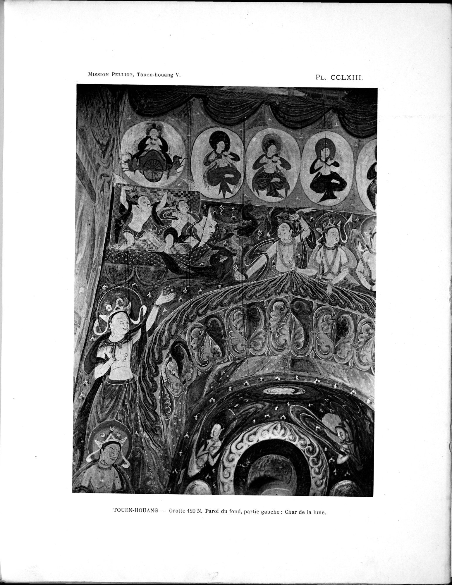 Les grottes de Touen-Houang : vol.5 / 21 ページ（白黒高解像度画像）