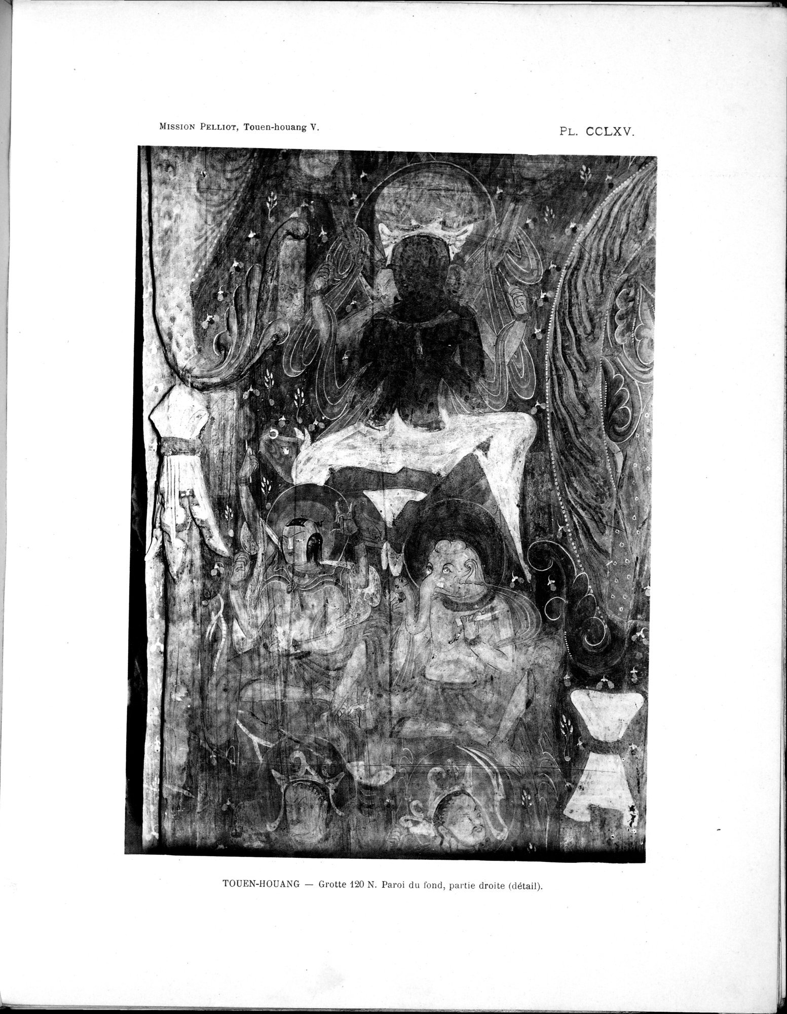 Les grottes de Touen-Houang : vol.5 / 25 ページ（白黒高解像度画像）