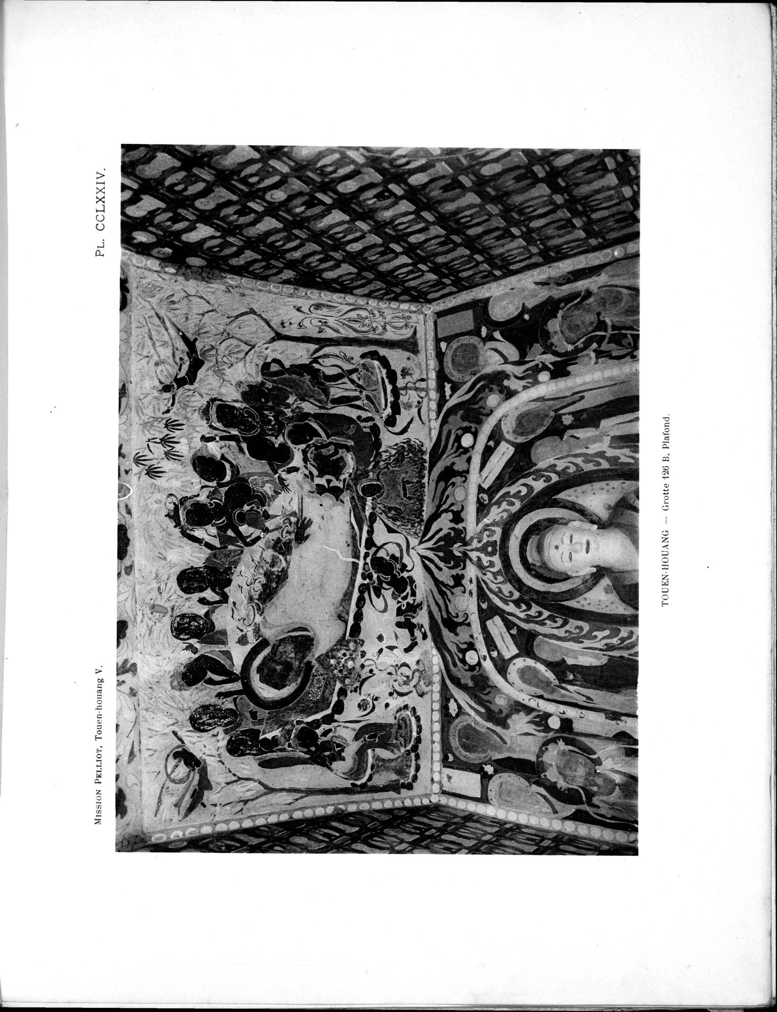 Les grottes de Touen-Houang : vol.5 / 43 ページ（白黒高解像度画像）