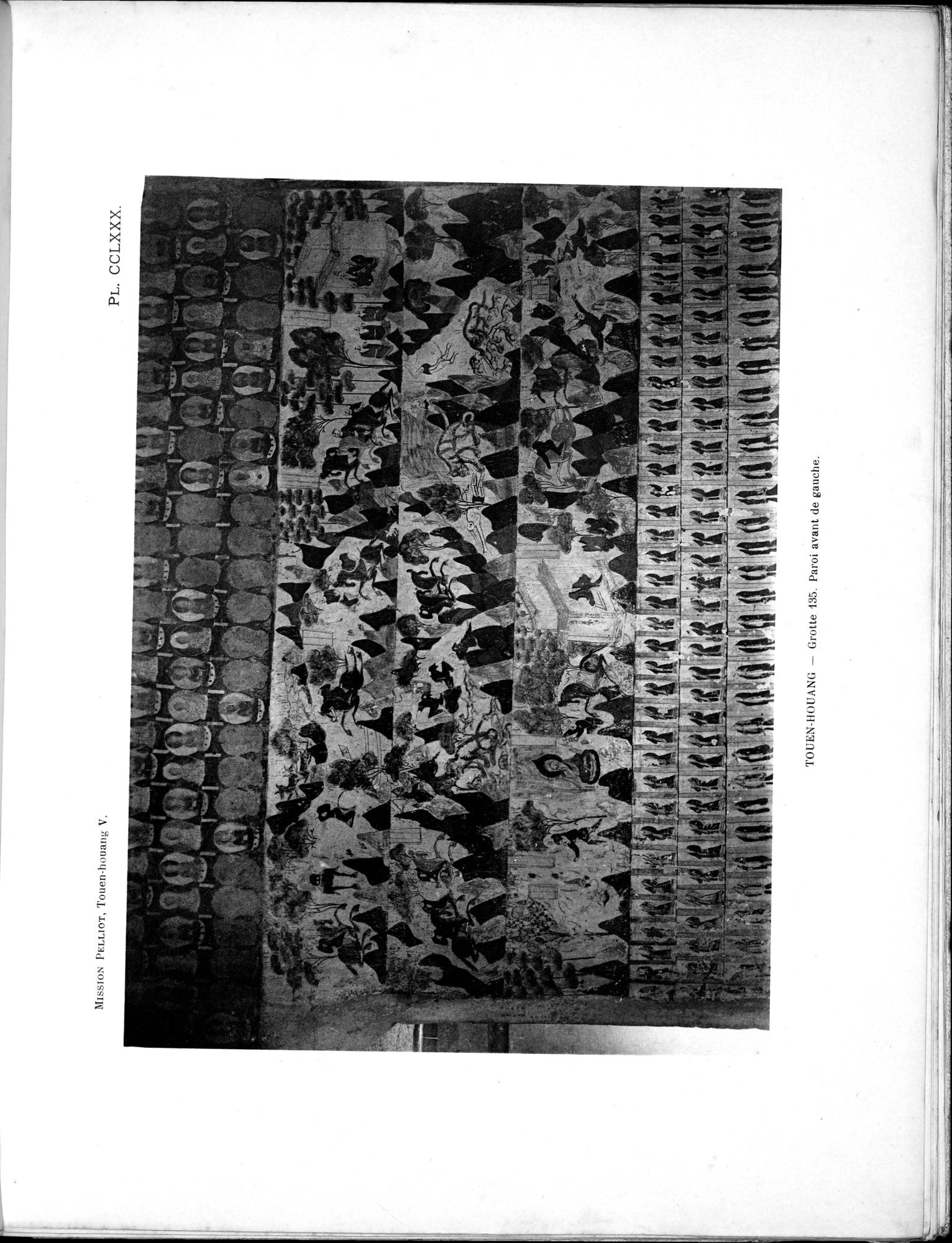 Les grottes de Touen-Houang : vol.5 / 55 ページ（白黒高解像度画像）