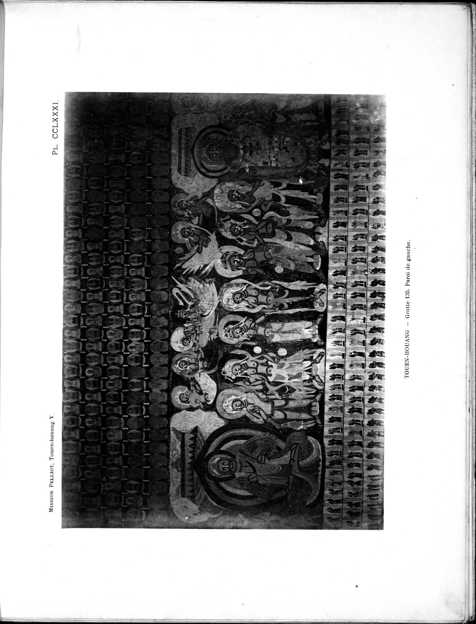 Les grottes de Touen-Houang : vol.5 / 57 ページ（白黒高解像度画像）