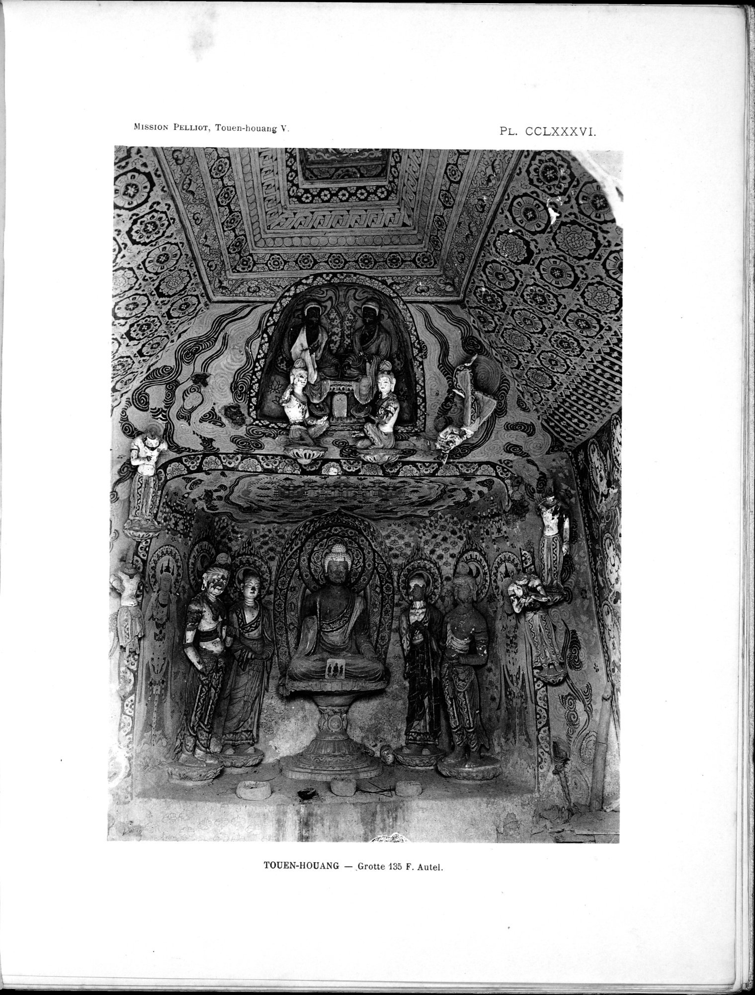 Les grottes de Touen-Houang : vol.5 / 67 ページ（白黒高解像度画像）
