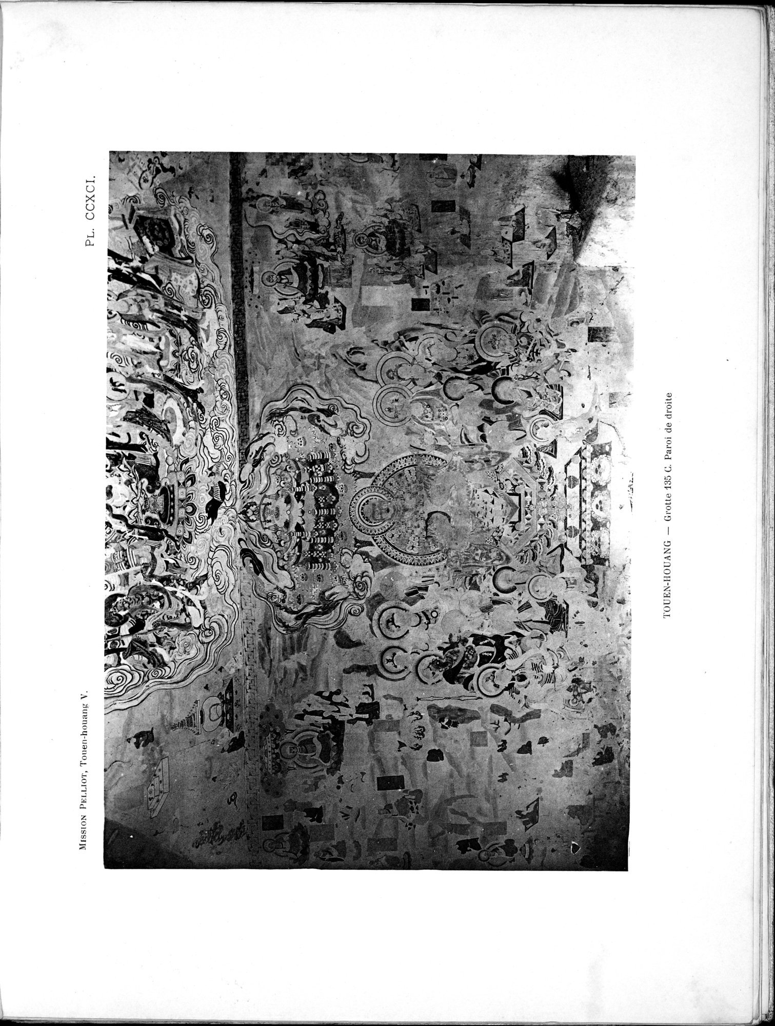 Les grottes de Touen-Houang : vol.5 / 77 ページ（白黒高解像度画像）