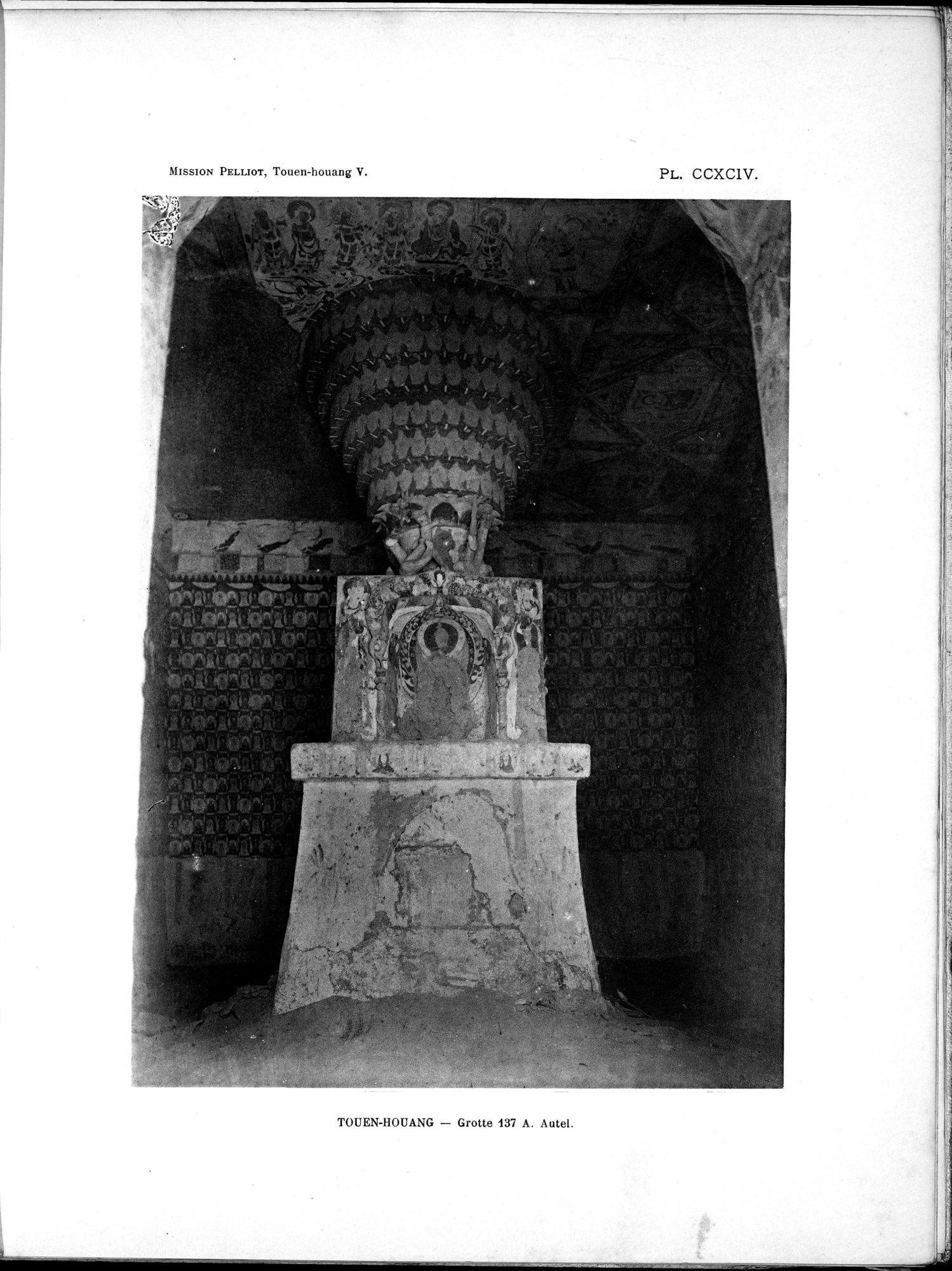 Les grottes de Touen-Houang : vol.5 / 83 ページ（白黒高解像度画像）