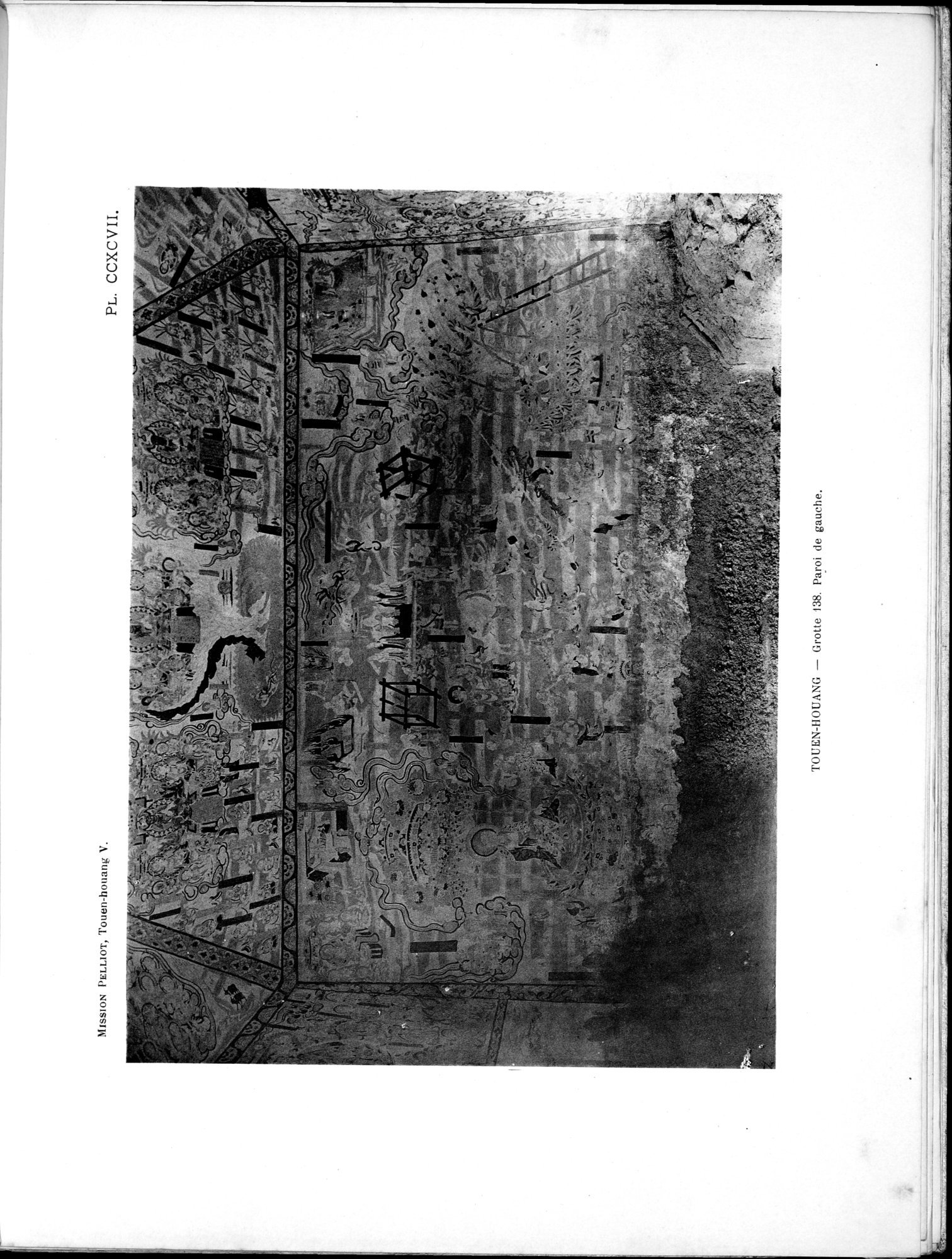 Les grottes de Touen-Houang : vol.5 / 89 ページ（白黒高解像度画像）