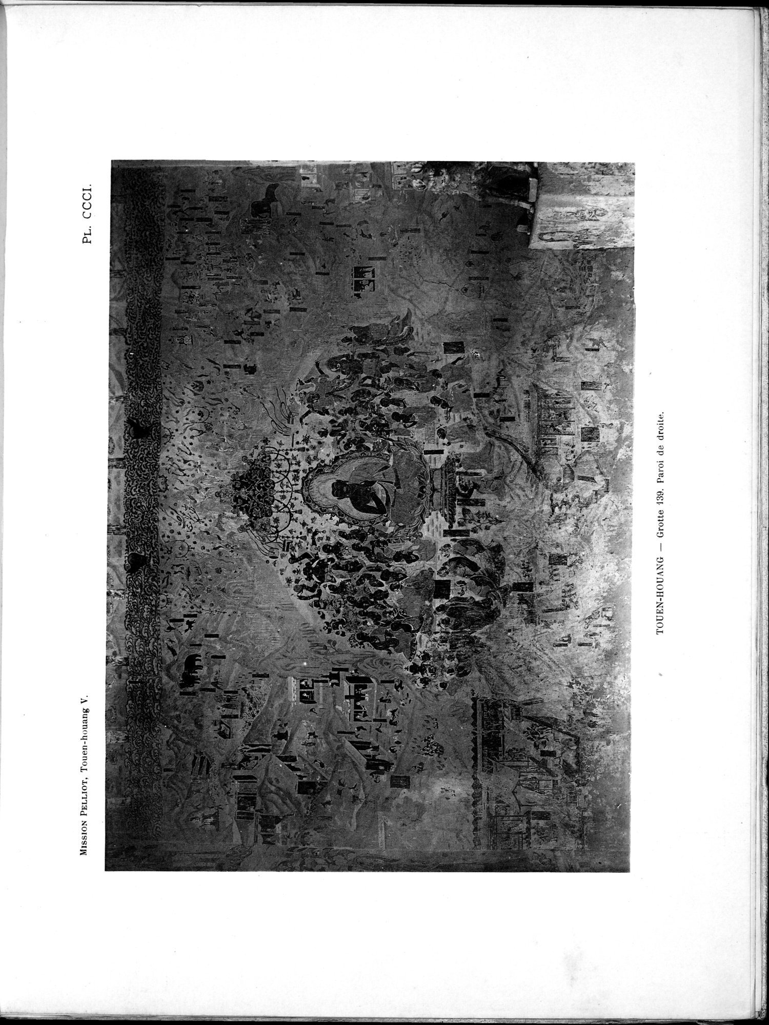 Les grottes de Touen-Houang : vol.5 / 97 ページ（白黒高解像度画像）