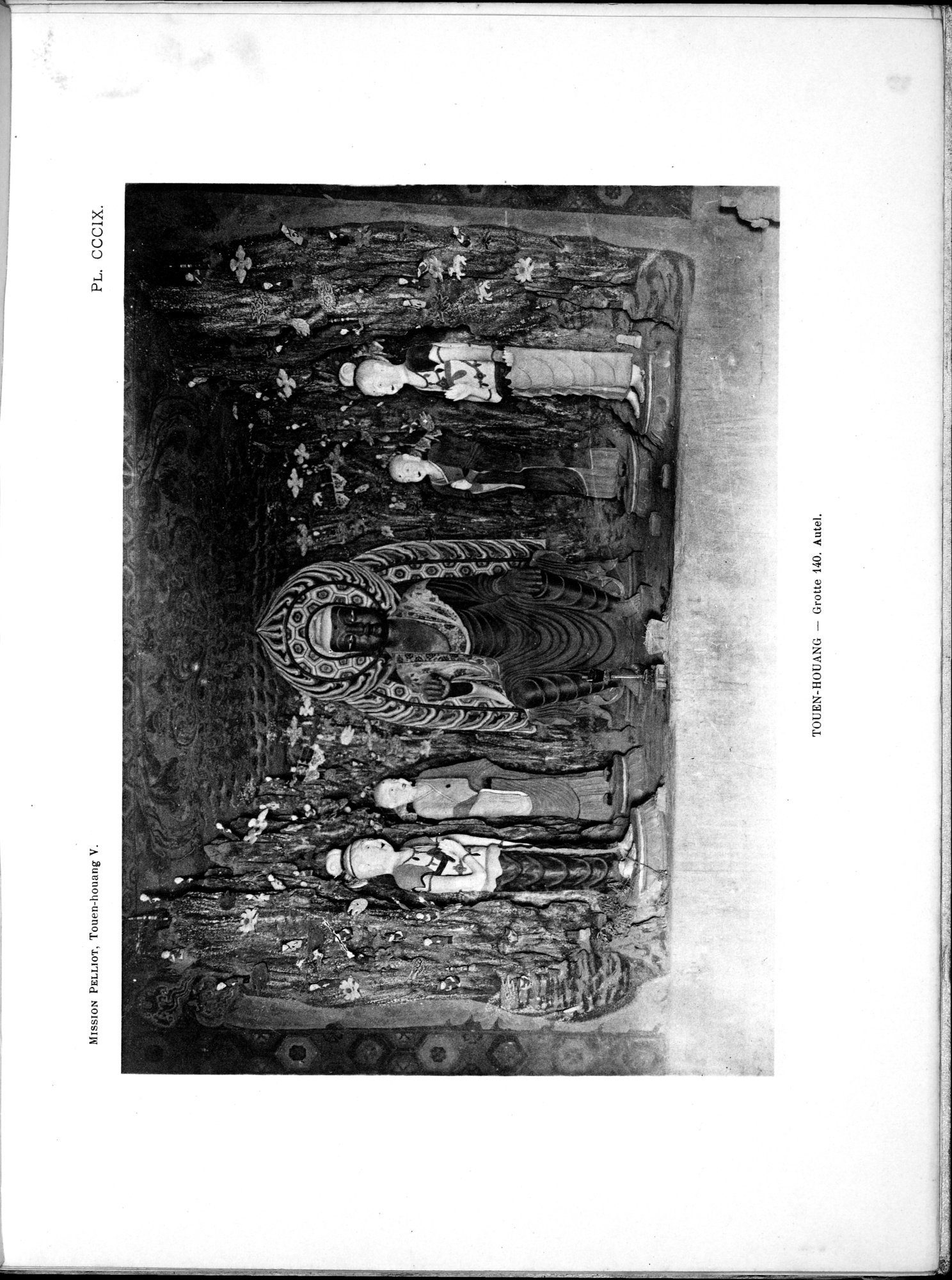 Les grottes de Touen-Houang : vol.5 / 113 ページ（白黒高解像度画像）