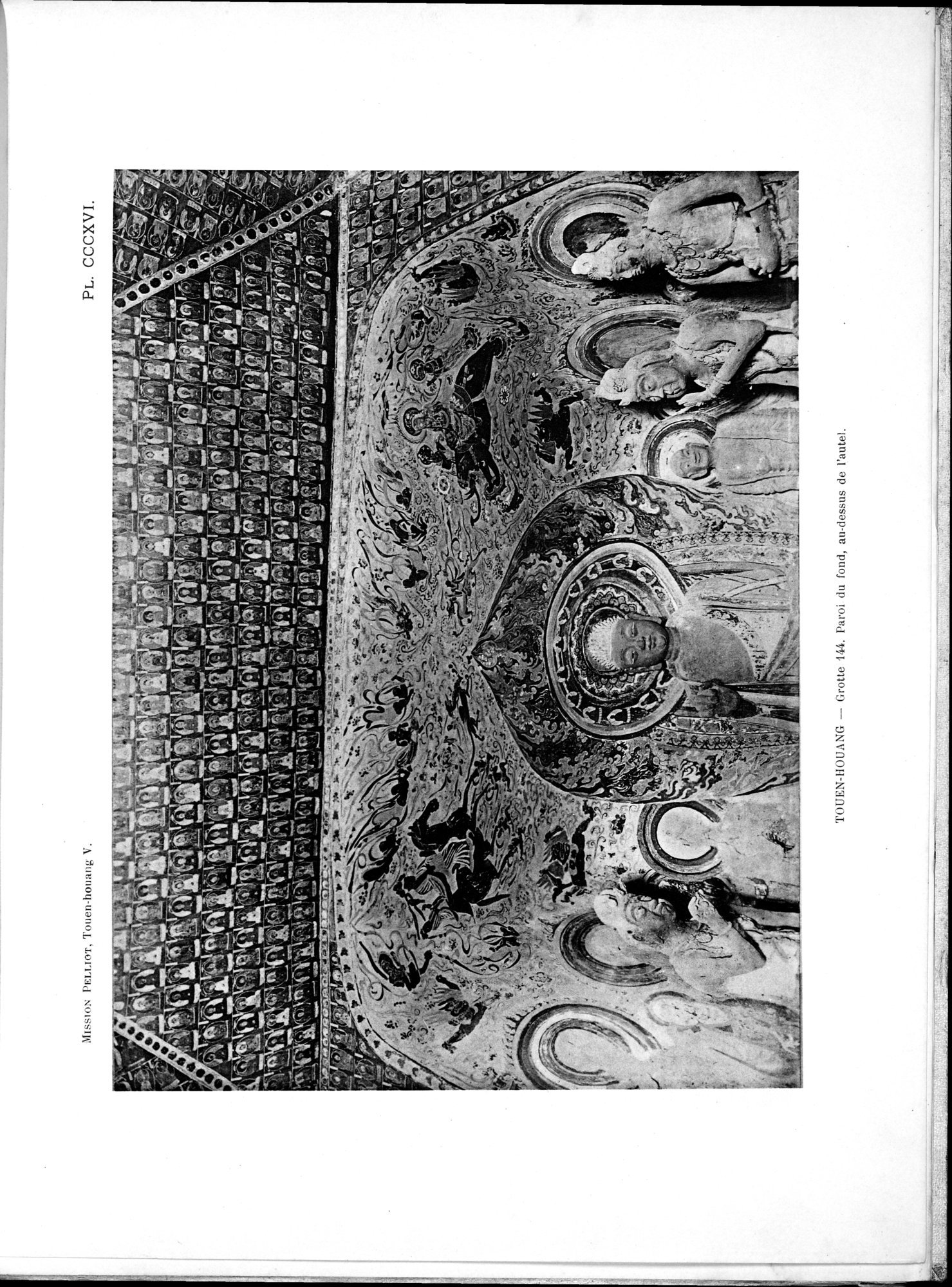 Les grottes de Touen-Houang : vol.5 / 127 ページ（白黒高解像度画像）