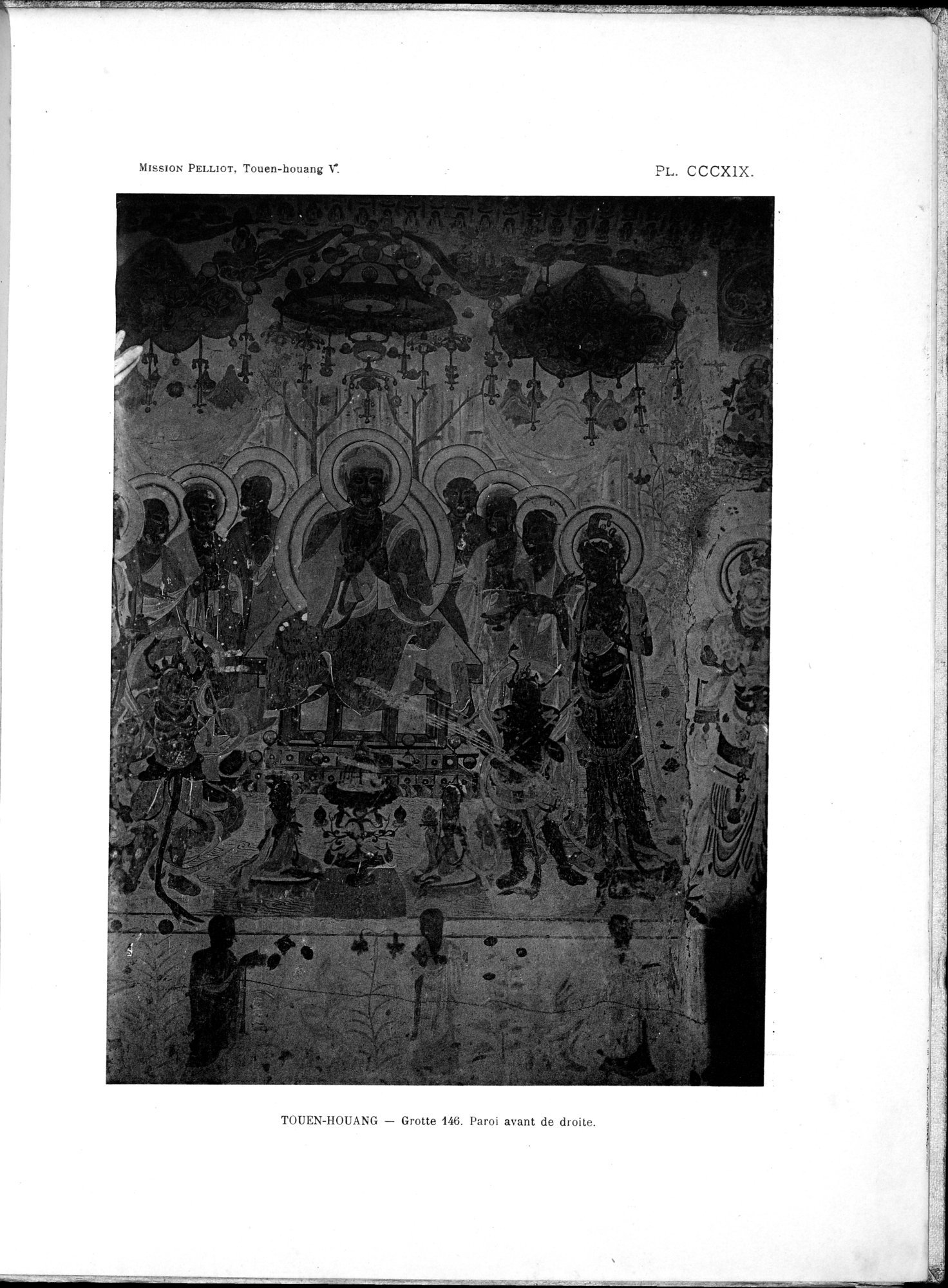 Les grottes de Touen-Houang : vol.5 / Page 133 (Grayscale High Resolution Image)