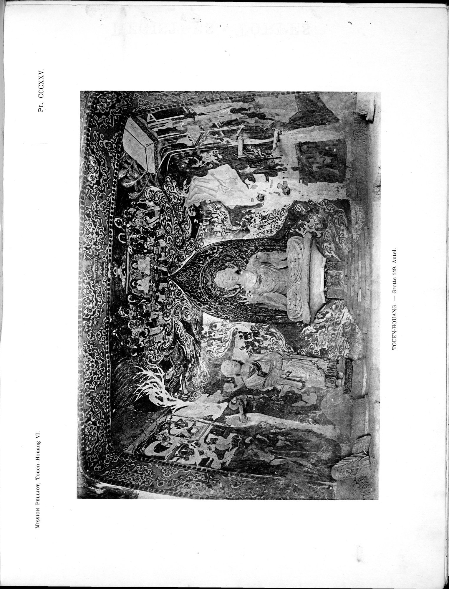 Les grottes de Touen-Houang : vol.6 / 19 ページ（白黒高解像度画像）