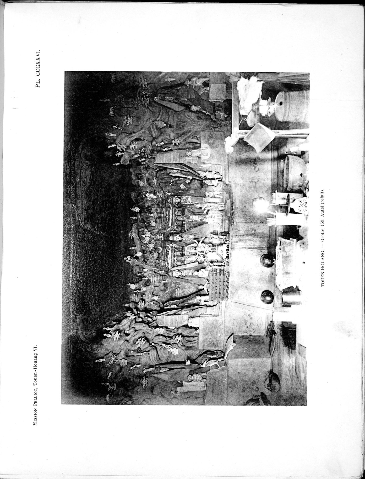 Les grottes de Touen-Houang : vol.6 / 21 ページ（白黒高解像度画像）