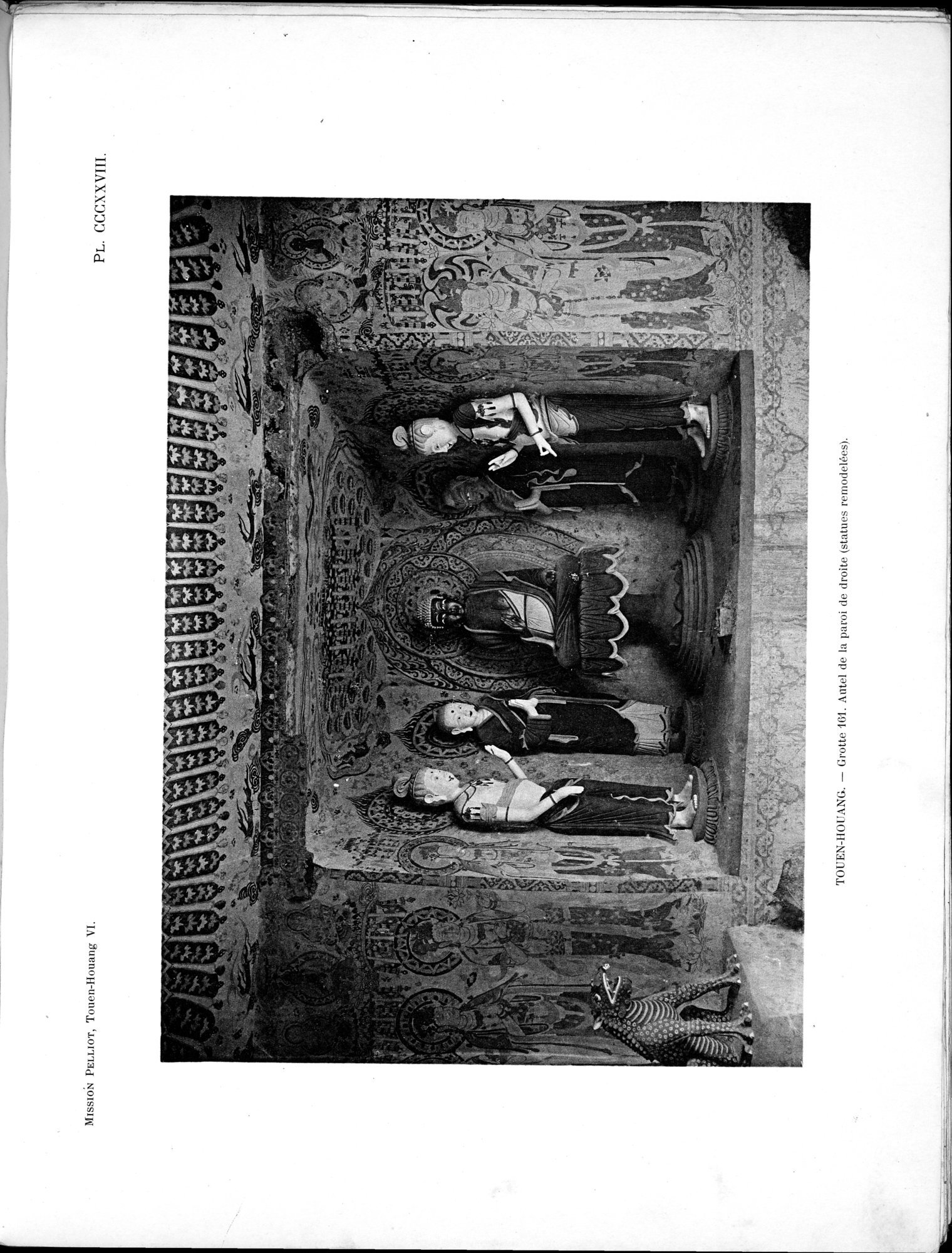 Les grottes de Touen-Houang : vol.6 / 25 ページ（白黒高解像度画像）