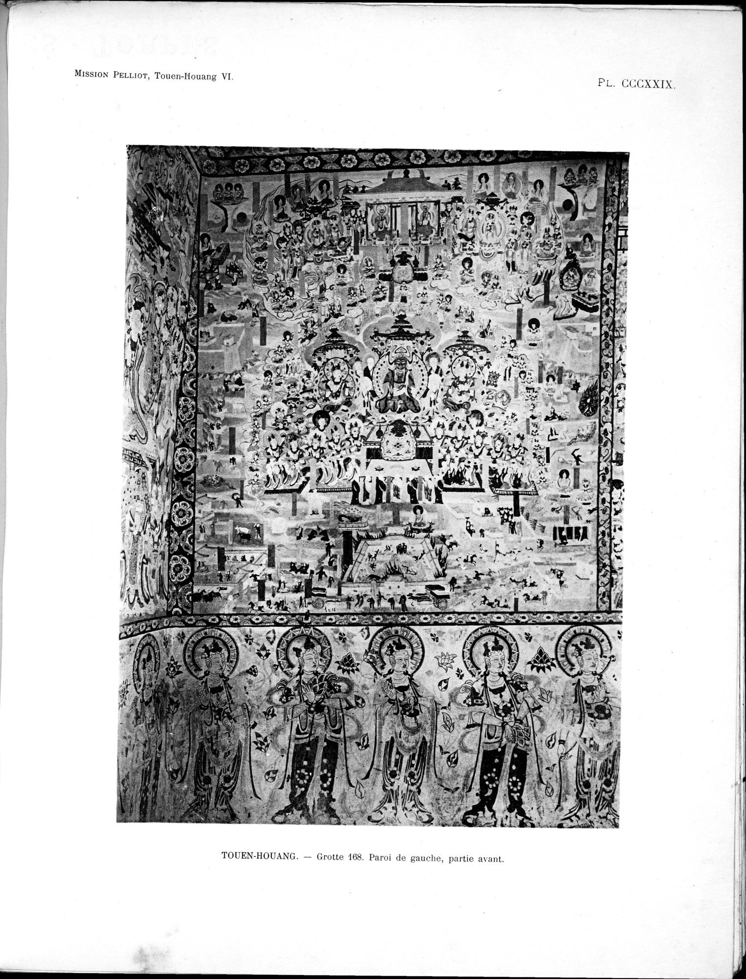Les grottes de Touen-Houang : vol.6 / Page 27 (Grayscale High Resolution Image)