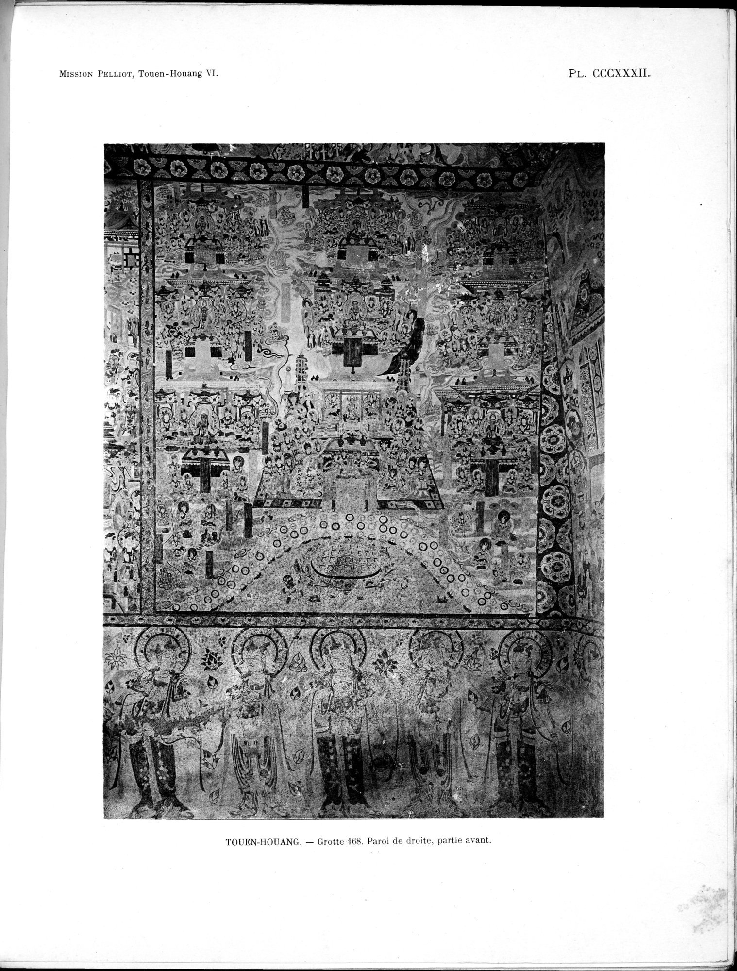 Les grottes de Touen-Houang : vol.6 / Page 33 (Grayscale High Resolution Image)