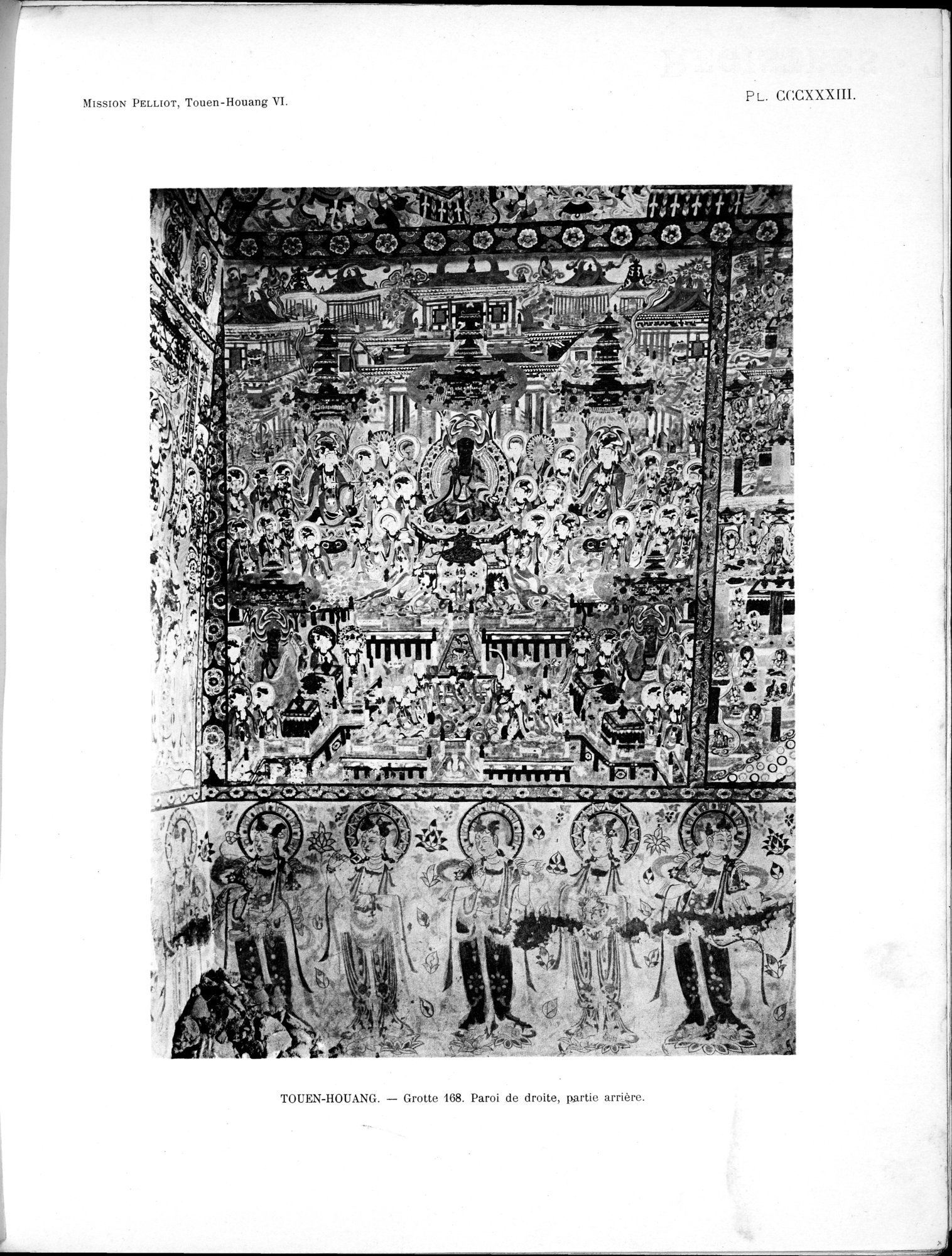 Les grottes de Touen-Houang : vol.6 / Page 35 (Grayscale High Resolution Image)