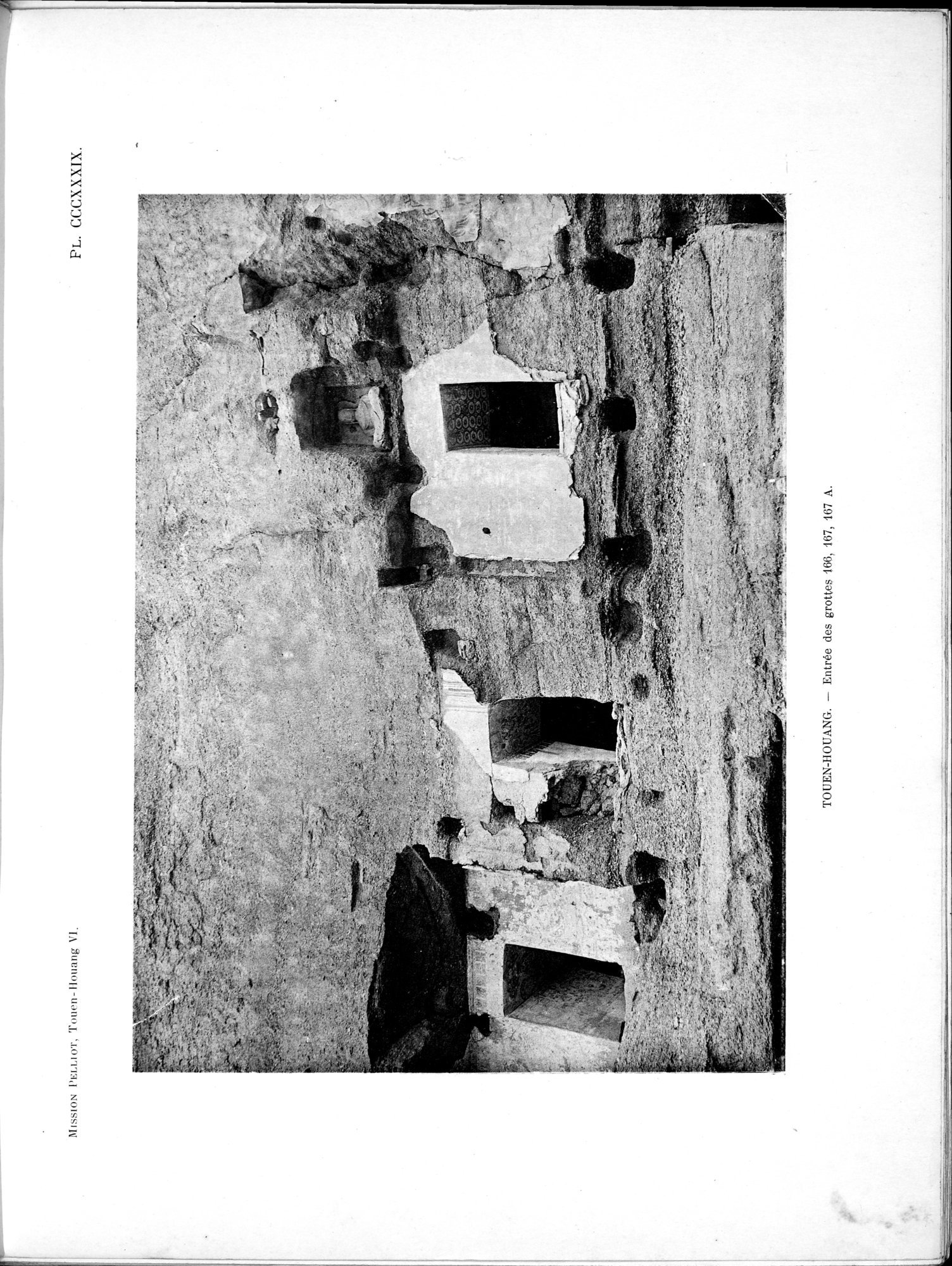 Les grottes de Touen-Houang : vol.6 / 45 ページ（白黒高解像度画像）