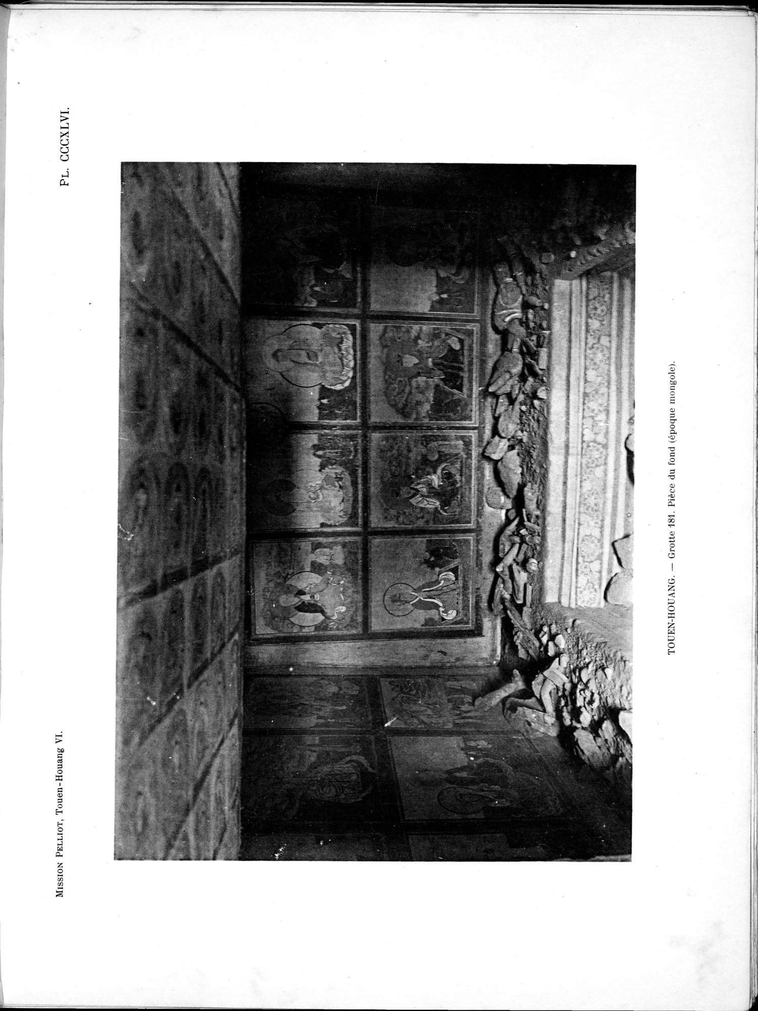 Les grottes de Touen-Houang : vol.6 / 59 ページ（白黒高解像度画像）
