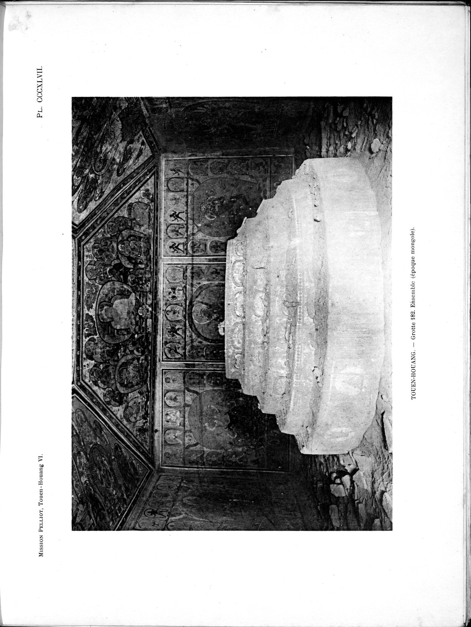 Les grottes de Touen-Houang : vol.6 / 61 ページ（白黒高解像度画像）