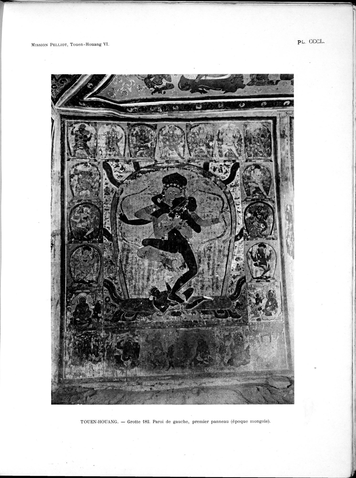 Les grottes de Touen-Houang : vol.6 / 67 ページ（白黒高解像度画像）