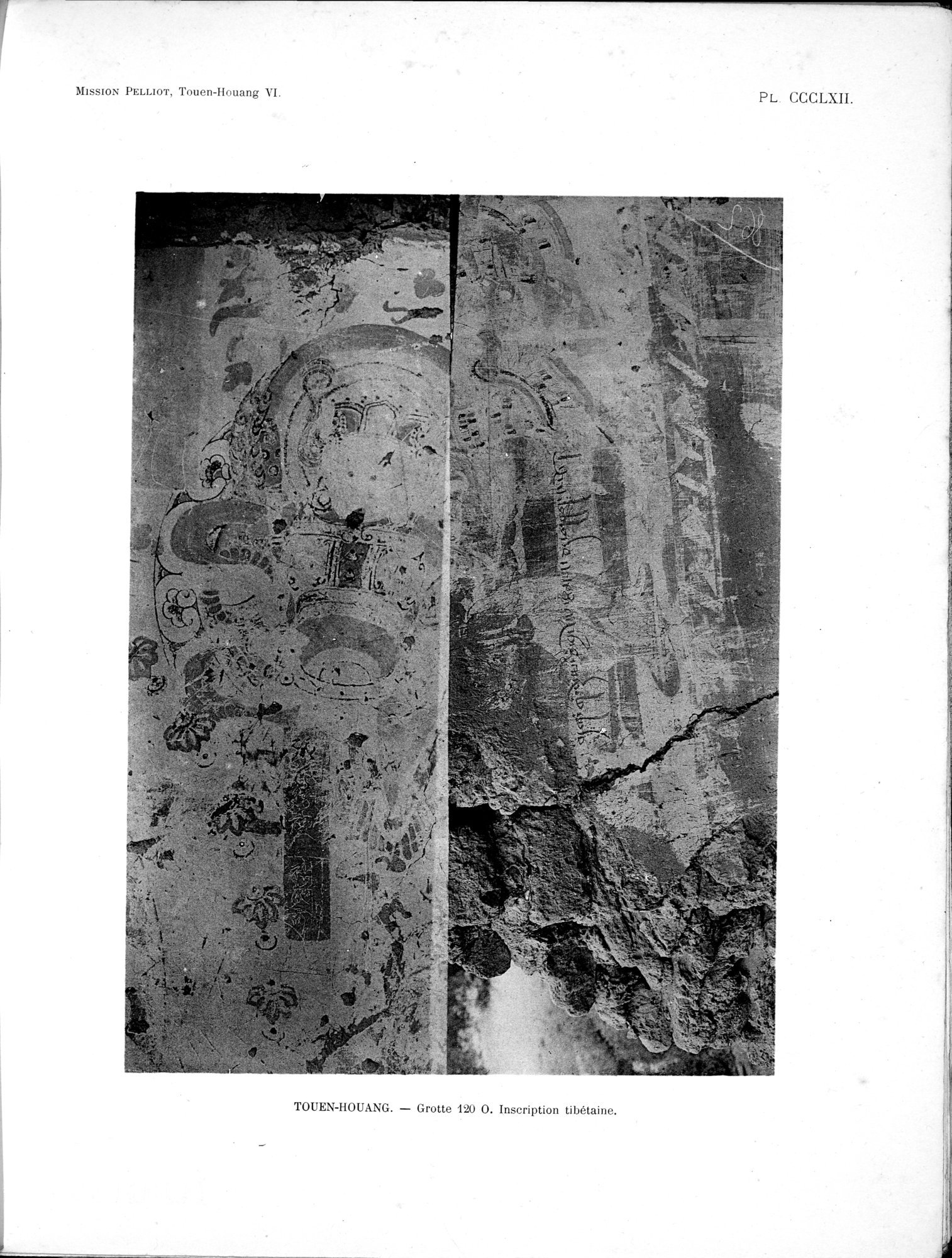 Les grottes de Touen-Houang : vol.6 / 91 ページ（白黒高解像度画像）