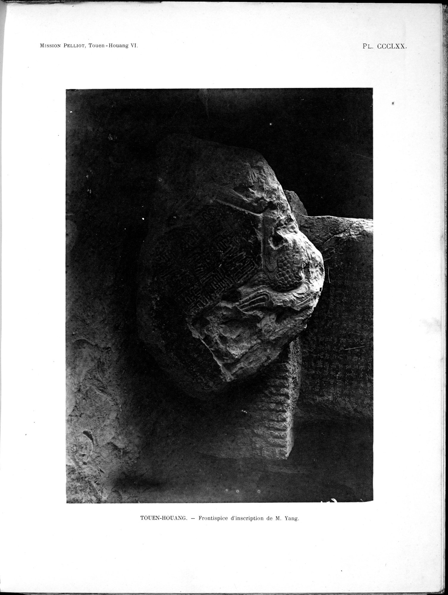 Les grottes de Touen-Houang : vol.6 / 107 ページ（白黒高解像度画像）