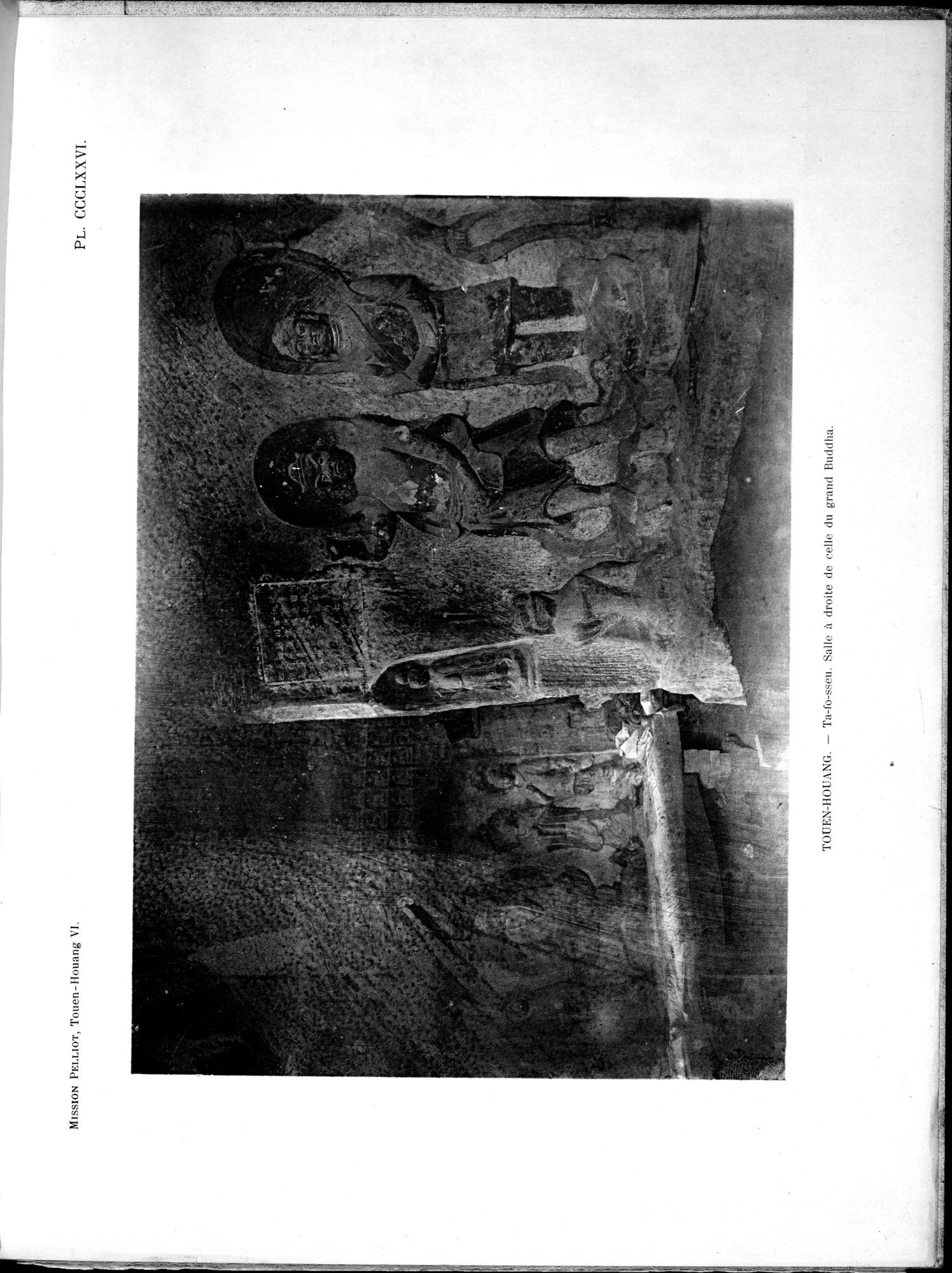 Les grottes de Touen-Houang : vol.6 / 119 ページ（白黒高解像度画像）