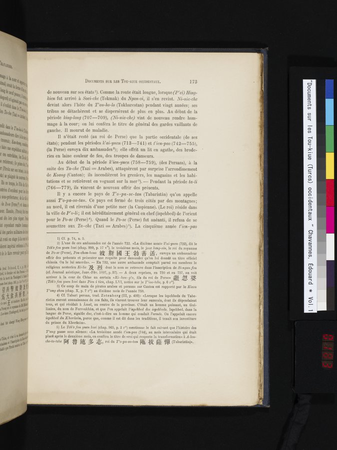 Documents sur les Tou-kiue (Turcs) occidentaux : vol.1 / Page 183 (Color Image)